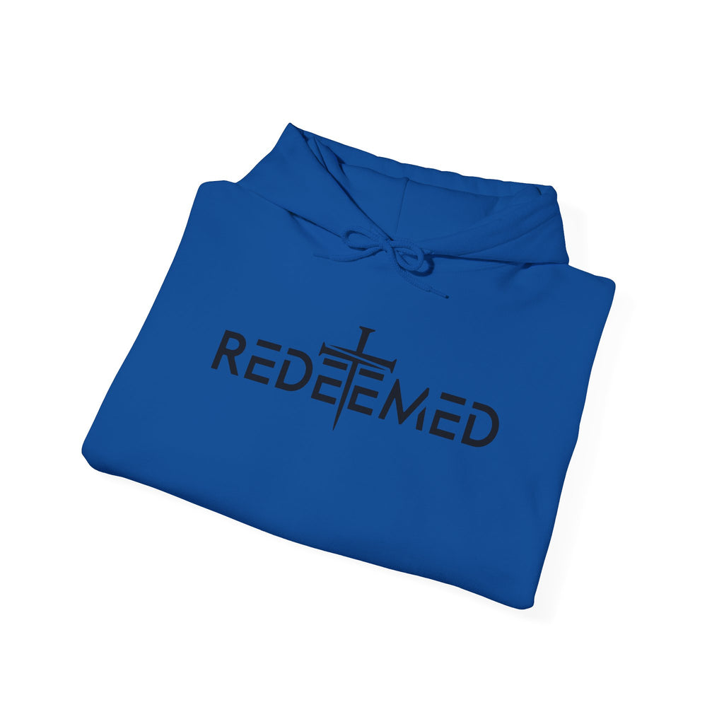 Redeemed Cross Hoodie — Christian Faith Pullover