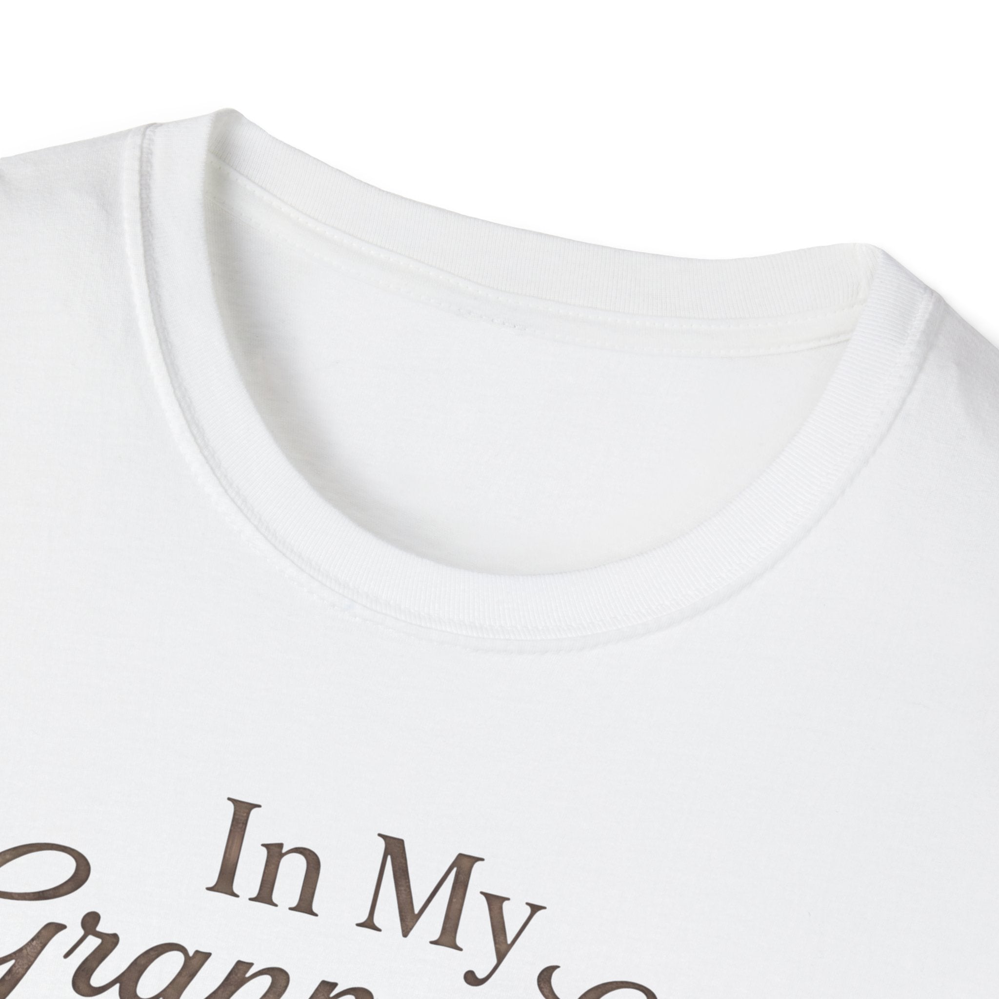 T-Shirt — "In My Granny Era" Vintage Kitchen Chickens Graphic