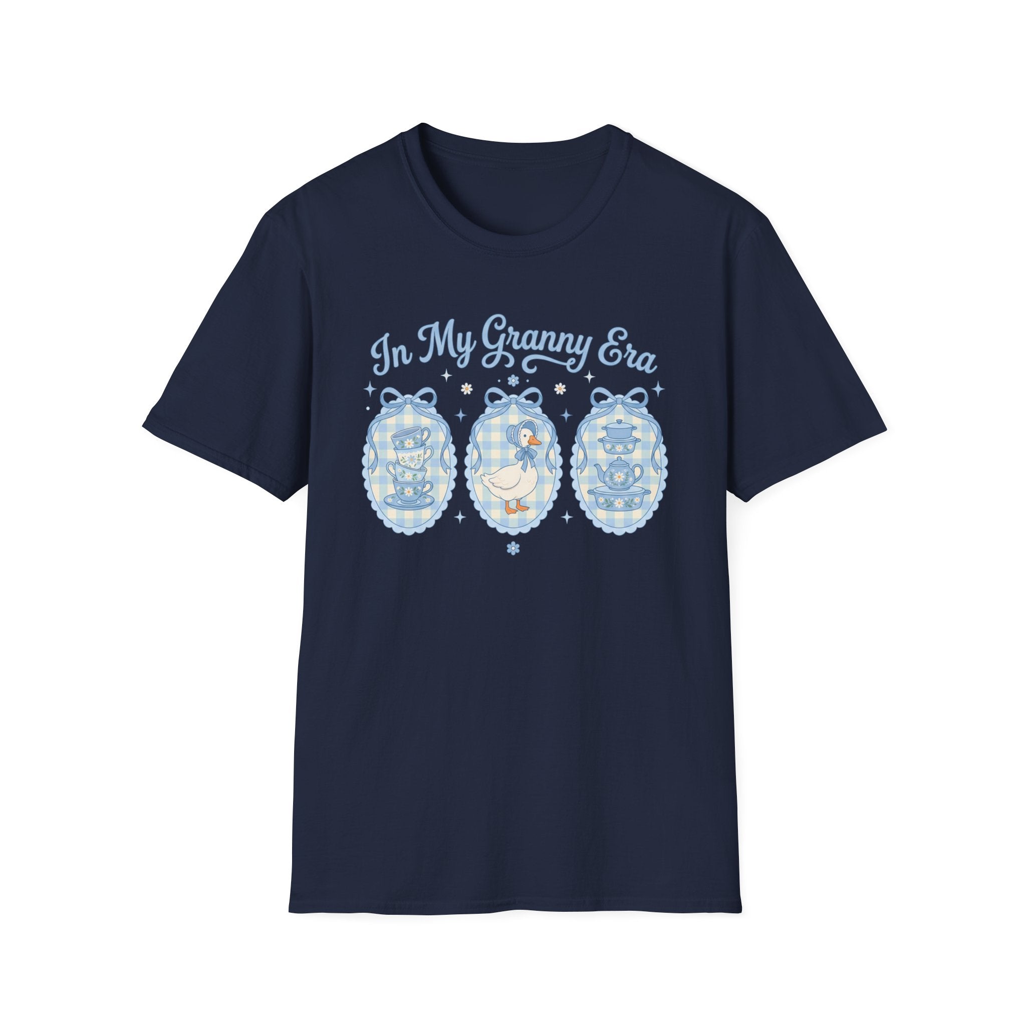 T-Shirt — "In My Granny Era" Vintage Baby Rattle Graphic Tee