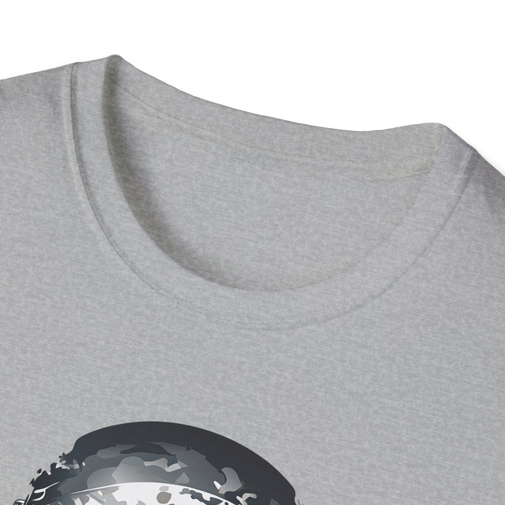 Skull Soldier Graphic T-Shirt — Tactical Skull Helmet Design