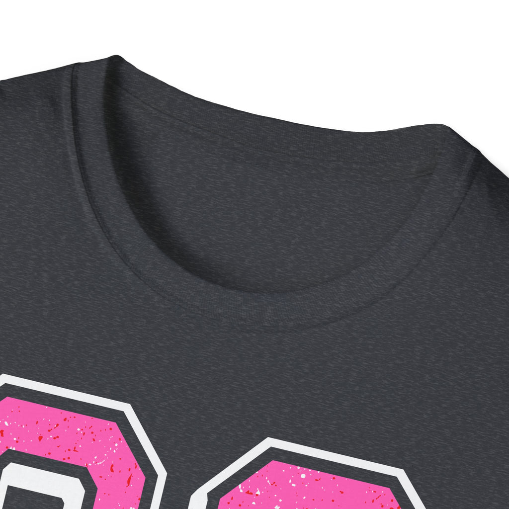 Senior Class of 26 T-Shirt — "twenty 26" Pink Varsity Senior Tee