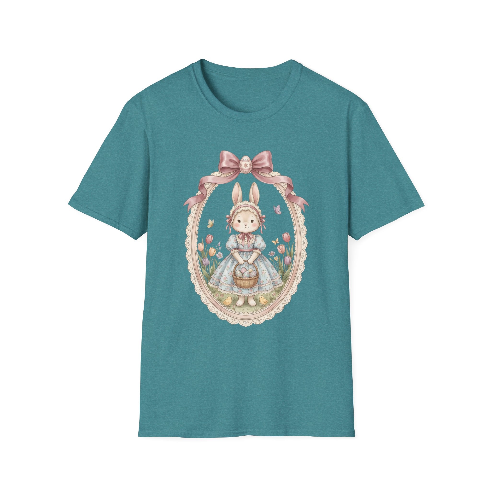 Easter Bunny Floral T-Shirt