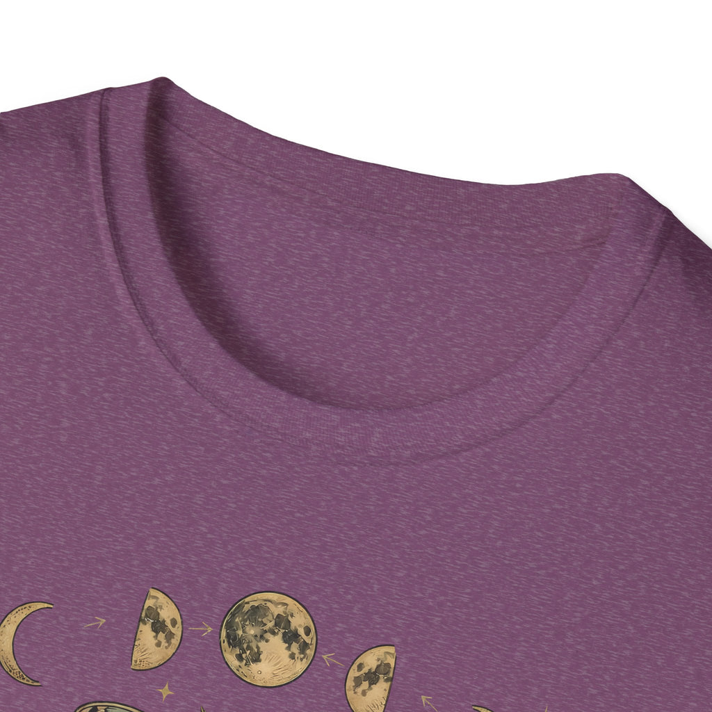 Moth & Moon Botanical T-Shirt — Vintage Poppy Moth Graphic Tee