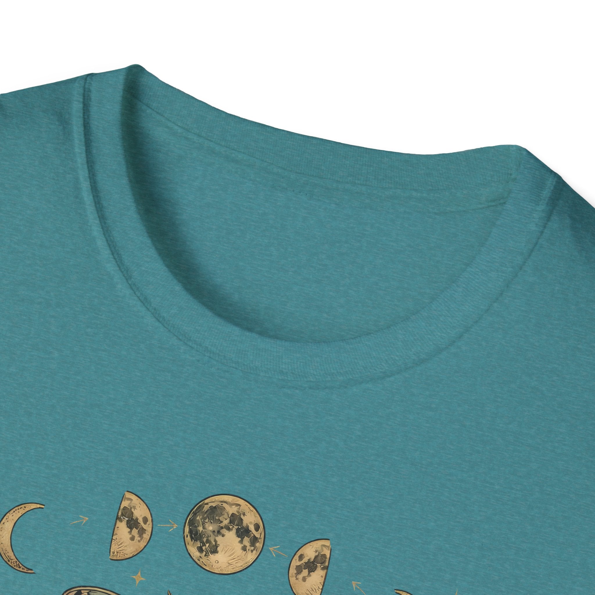 Moth & Moon Botanical T-Shirt — Vintage Poppy Moth Graphic Tee