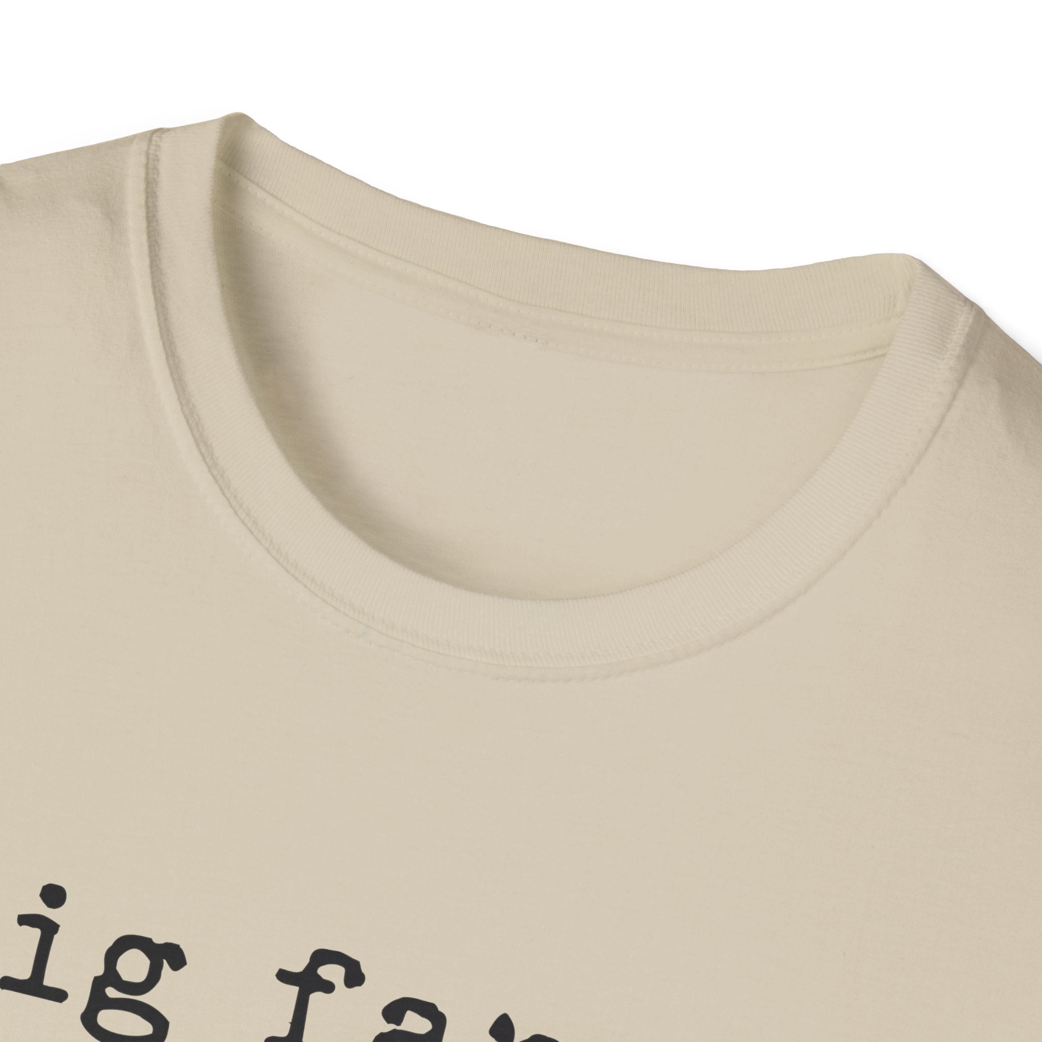Human Rights T-Shirt - "big fan of human rights" Minimalist Tee