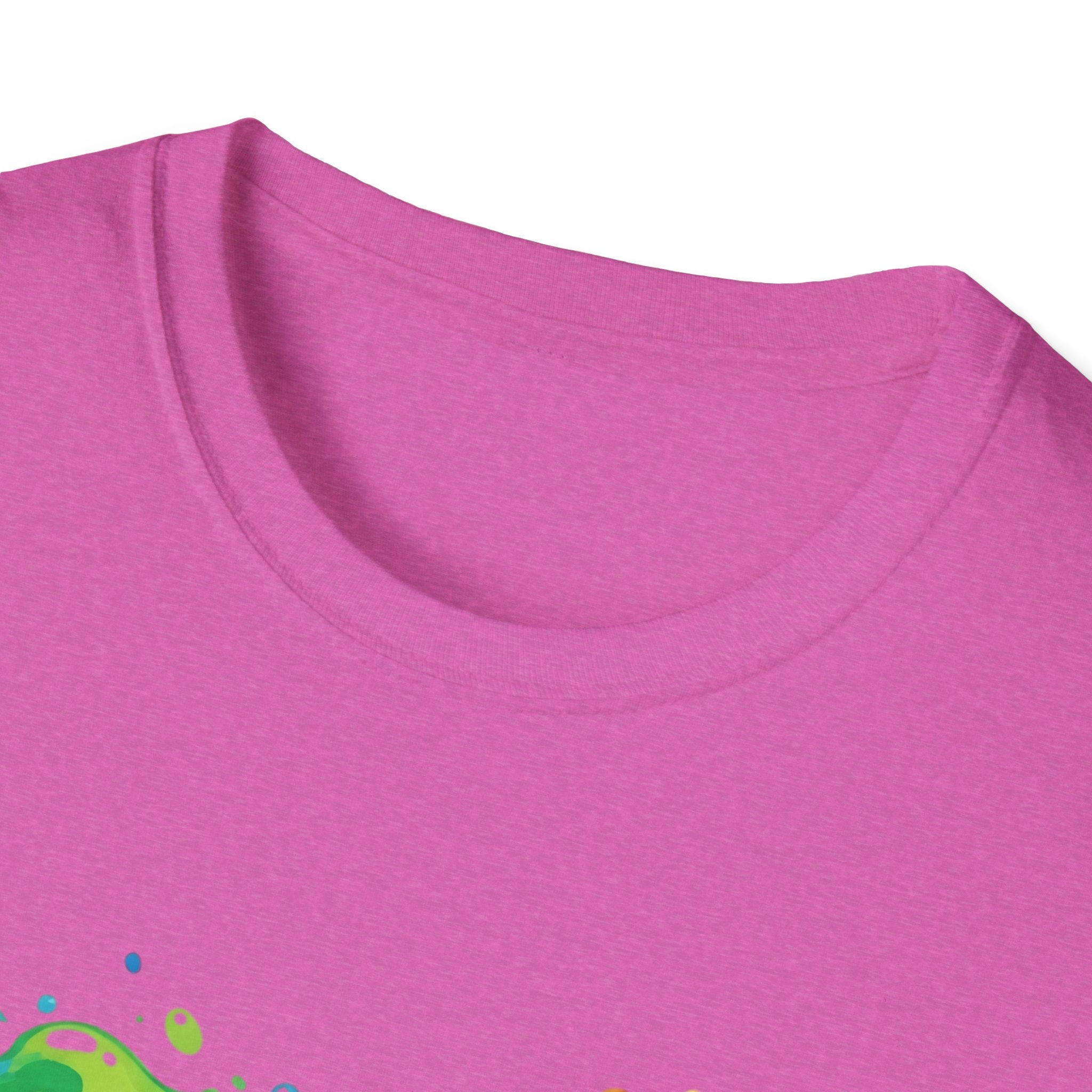 Rainbow Paw Heart T-Shirt — Colorful Pet Lover Tee