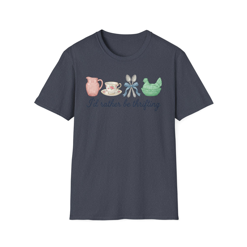 Thrifting Tee — "I'd Rather Be Thrifting" Vintage Finds T-Shirt