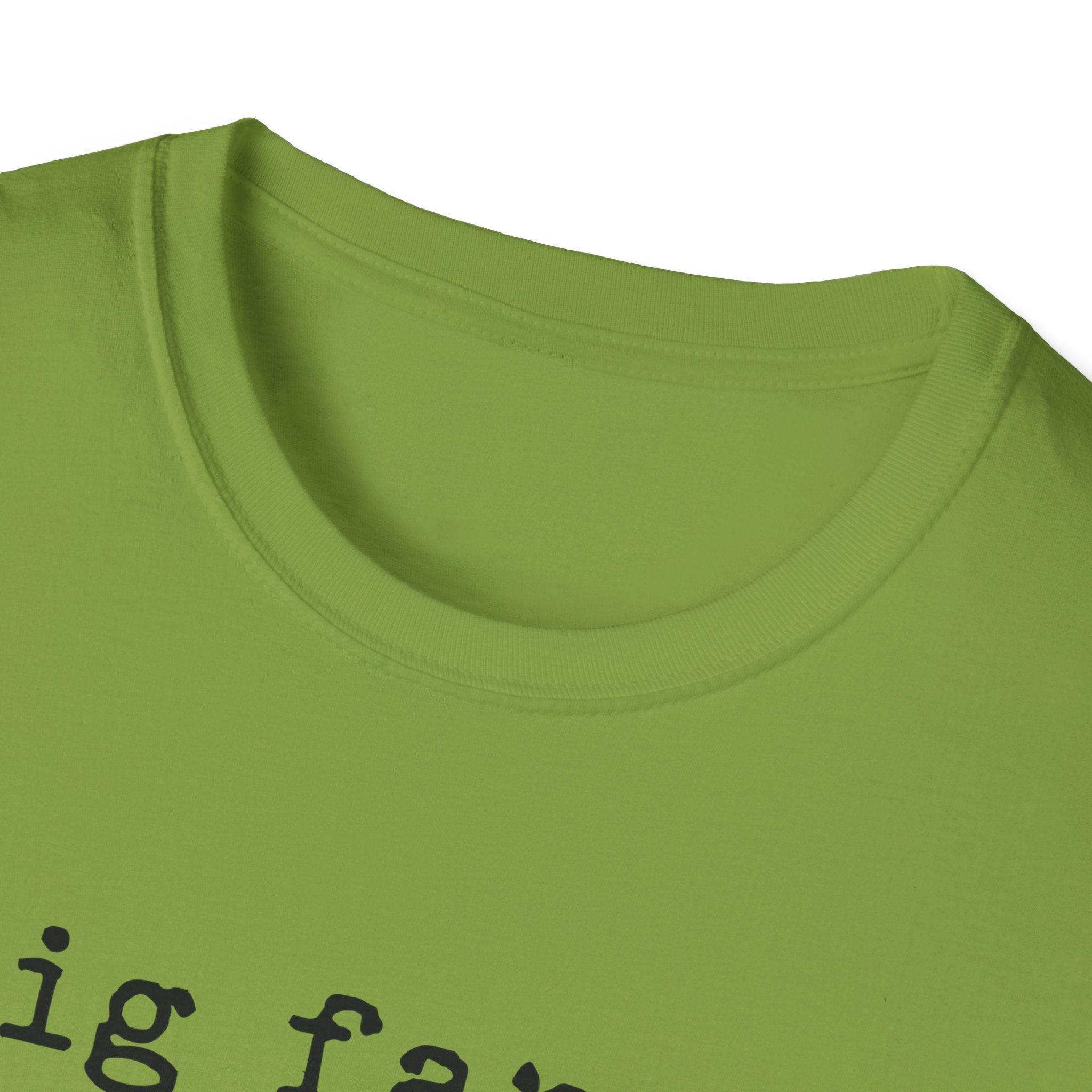 Human Rights T-Shirt - "big fan of human rights" Minimalist Tee