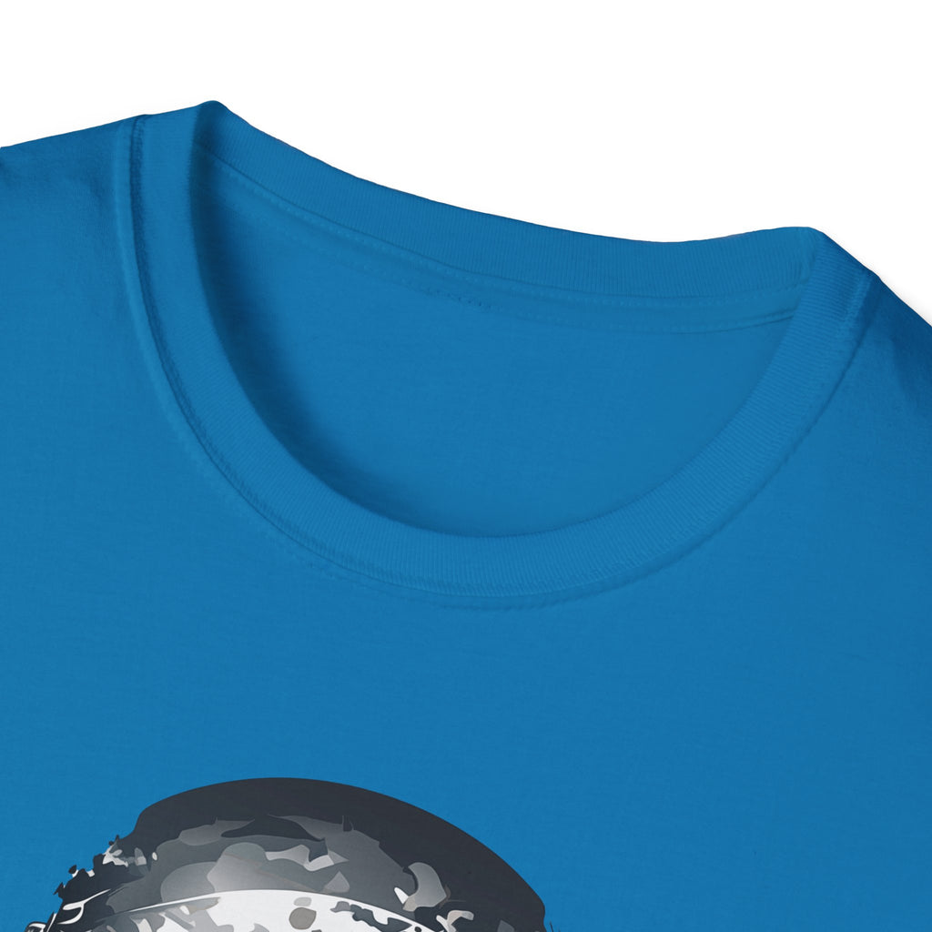 Skull Soldier Graphic T-Shirt — Tactical Skull Helmet Design