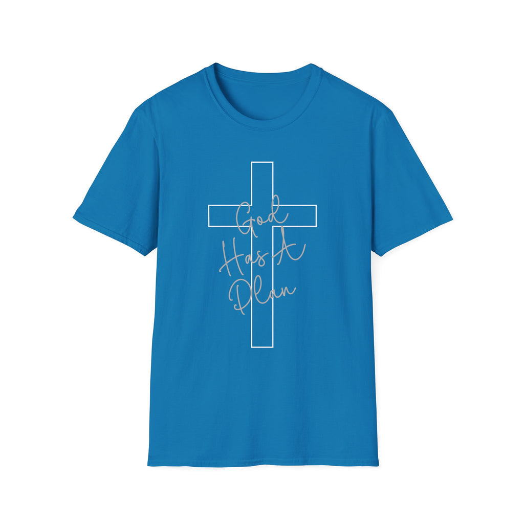 God Has a Plan T-Shirt — Jeremiah 29:11 Christian Faith Tee