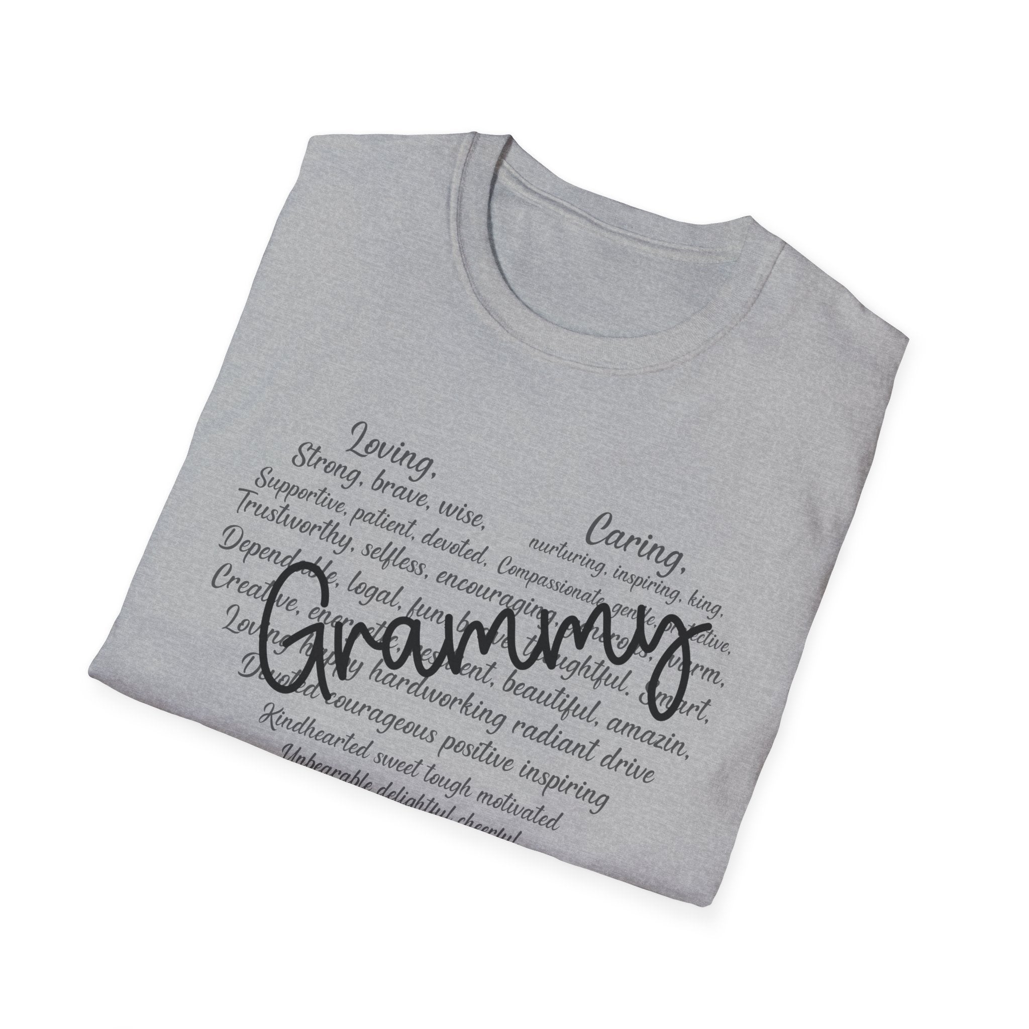Grammys Heart Word Cloud T-Shirt — Music Awards Fan Tee