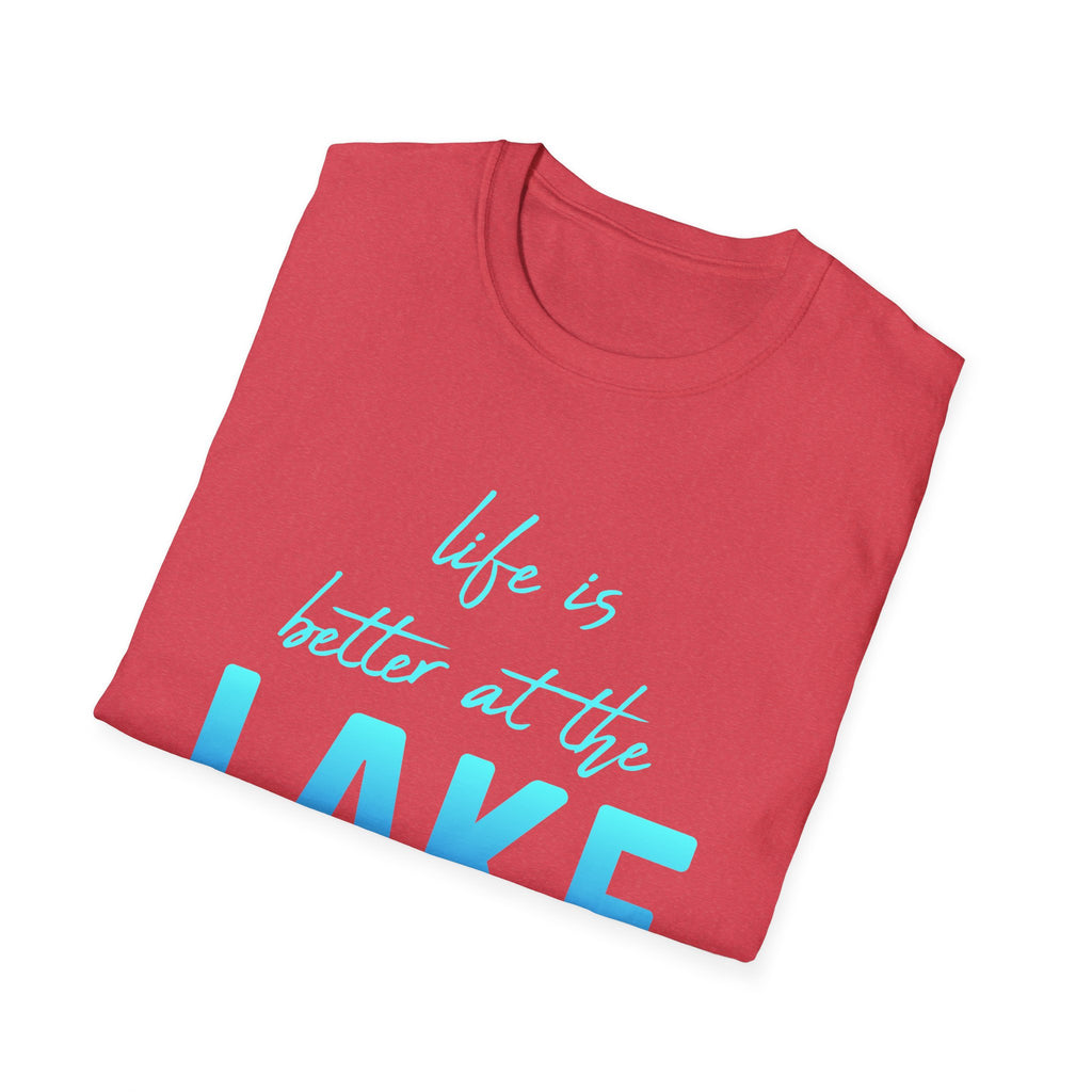 Life Is Better at the Lake T-Shirt — Lake Lover Summer Tee