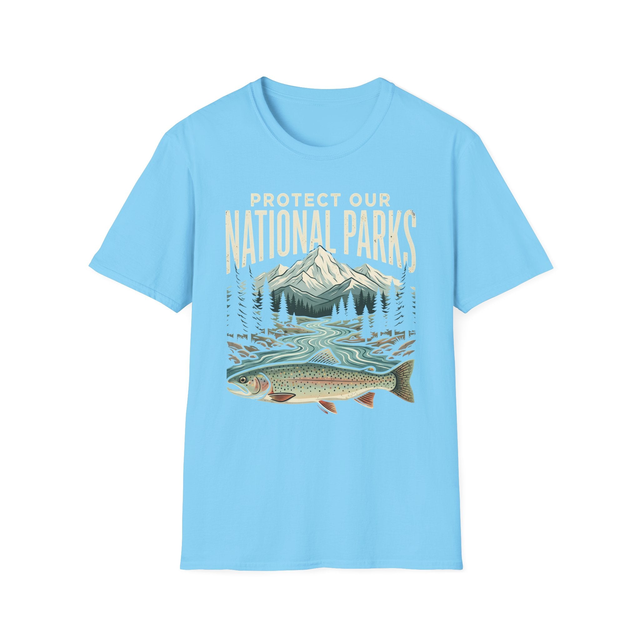 Protect Our National Parks T-Shirt — Vintage Mountain & Trout Outdoor Tee