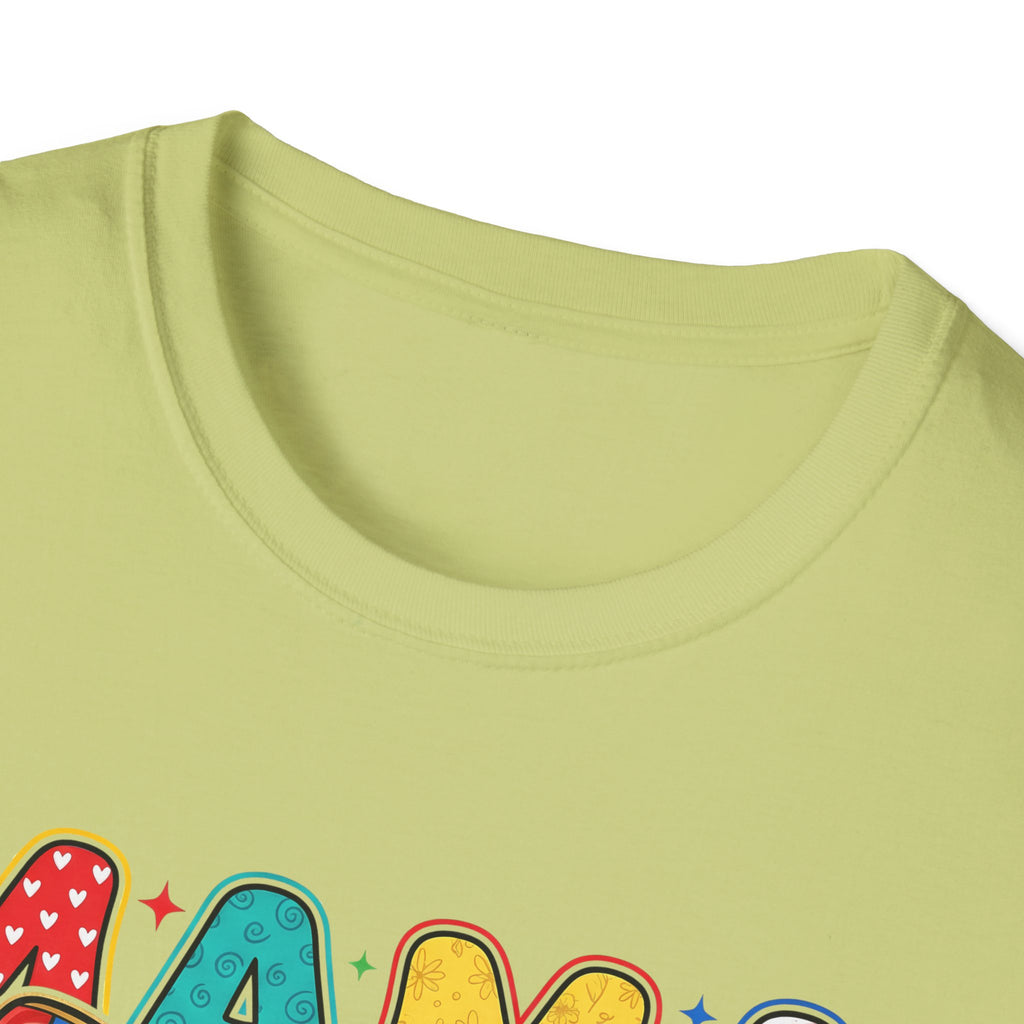 Autism Awareness Mama T-Shirt — Puzzle Ribbon Mom Tee for Autism Support