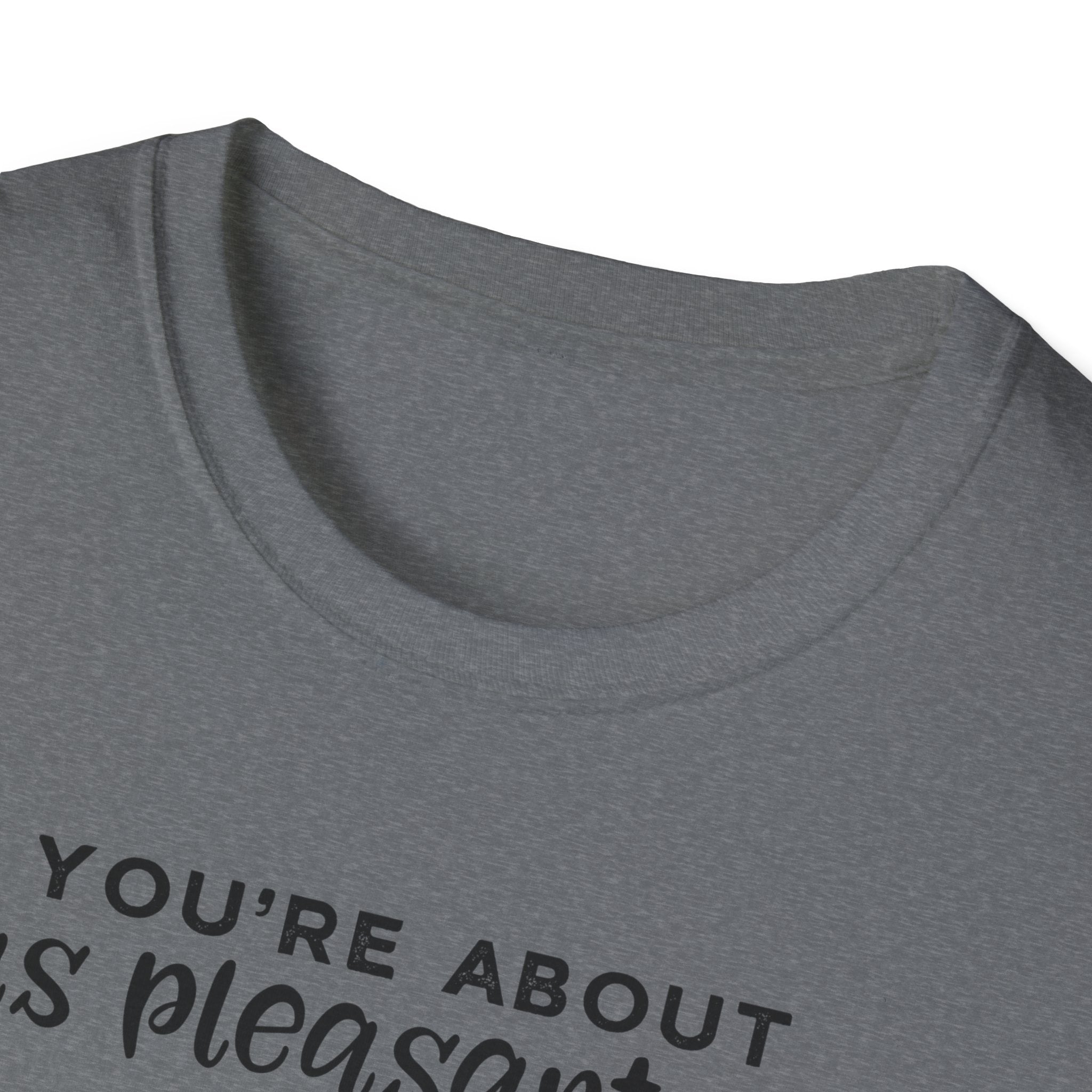 Cow Graphic Tee — "You’re About as Pleasant as an Itchy Butthole" Funny Novelty T‑Shirt