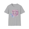T-Shirt — "I'm Not Feeling Very Worky Today" Floral Graphic Tee