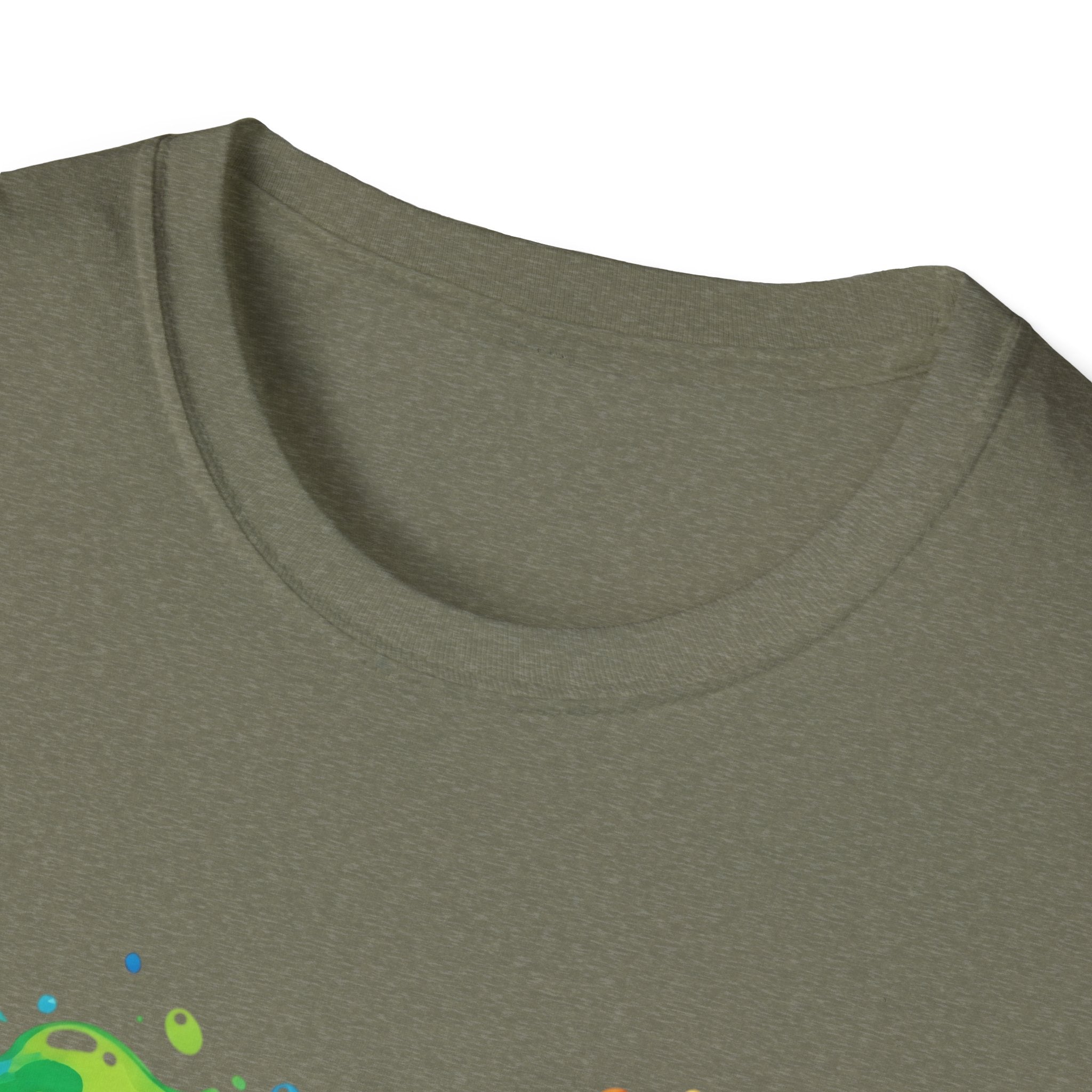 Rainbow Paw Heart T-Shirt — Colorful Pet Lover Tee