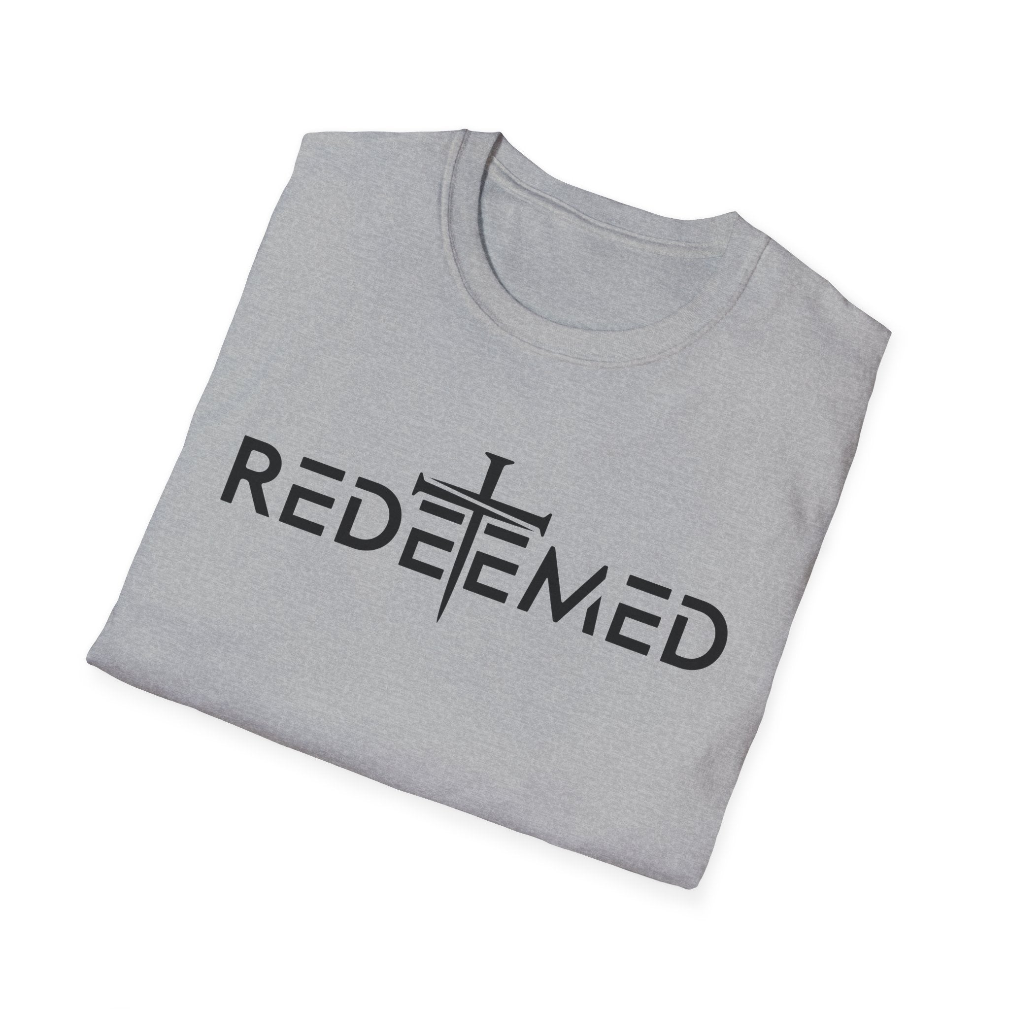 Redeemed Cross T-Shirt — Christian Faith Tee