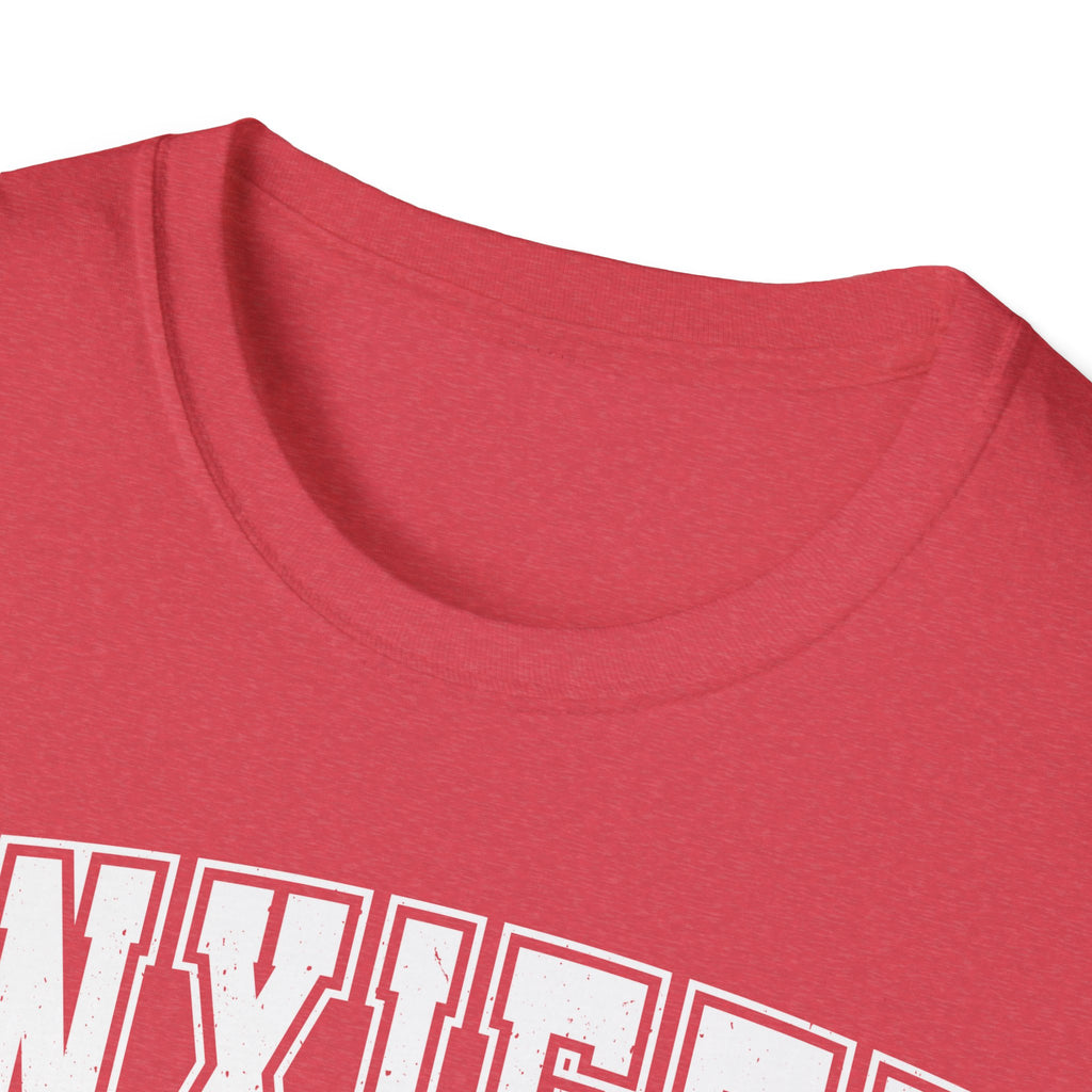Anxiety University T-Shirt – "Anxiety University Honors Program" College Style Tee