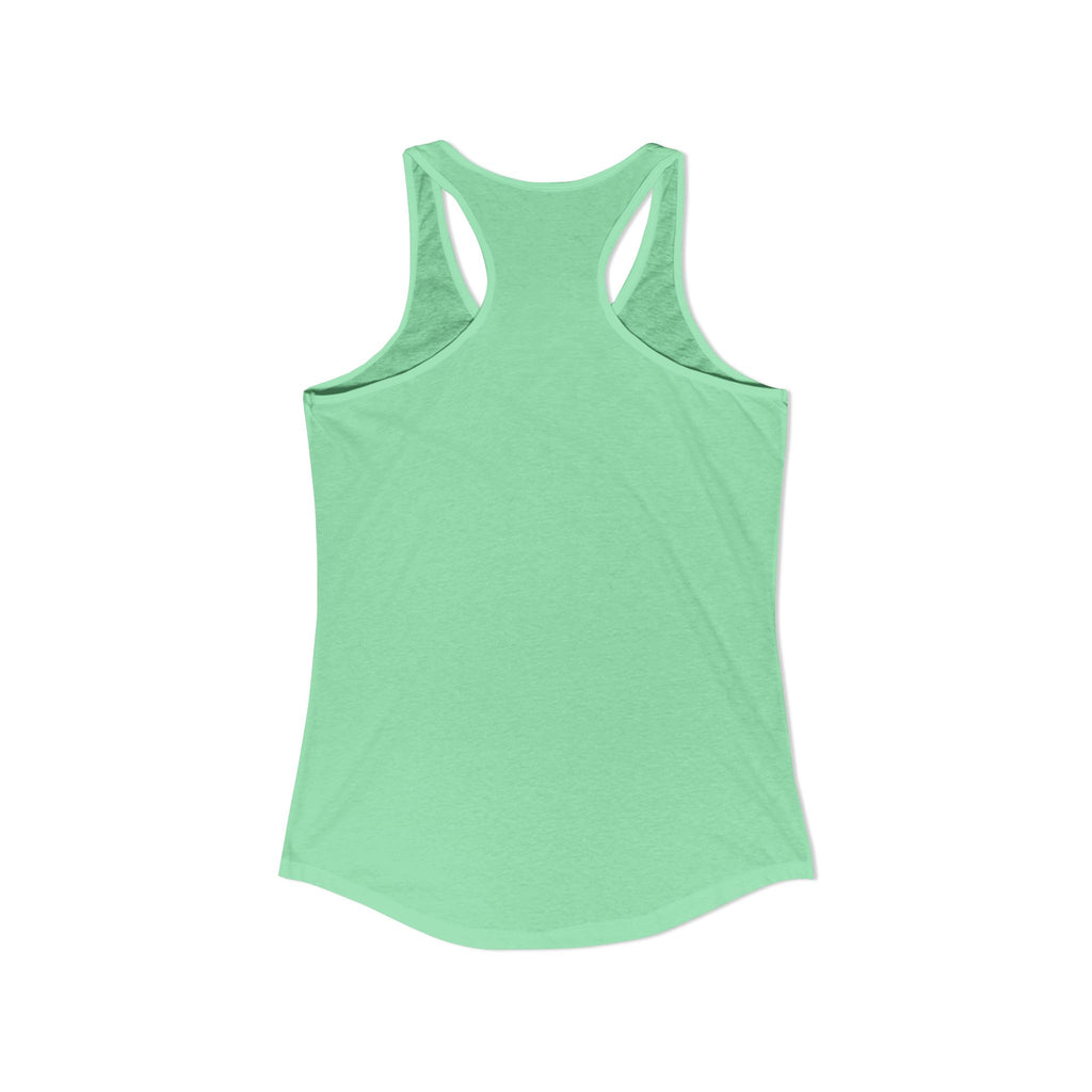 Boat Waves, Sun Rays, Lake Days -- Women's Ideal Racerback Tank