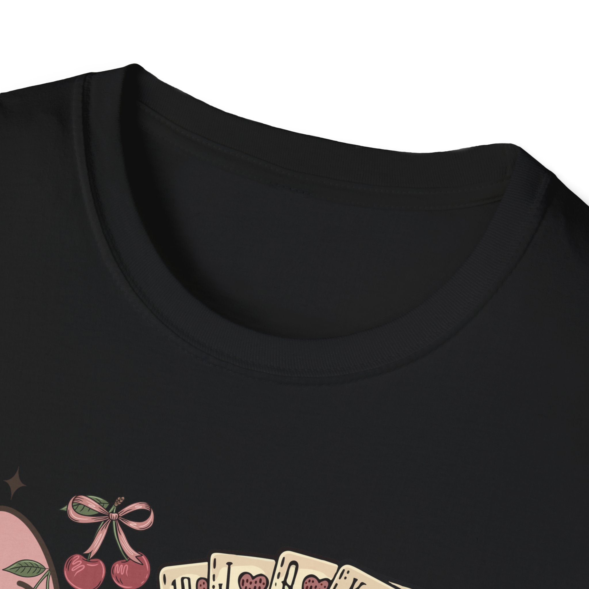 Cowgirl Aesthetic T‑Shirt — Western Boots, Cards & Ribbon Graphic