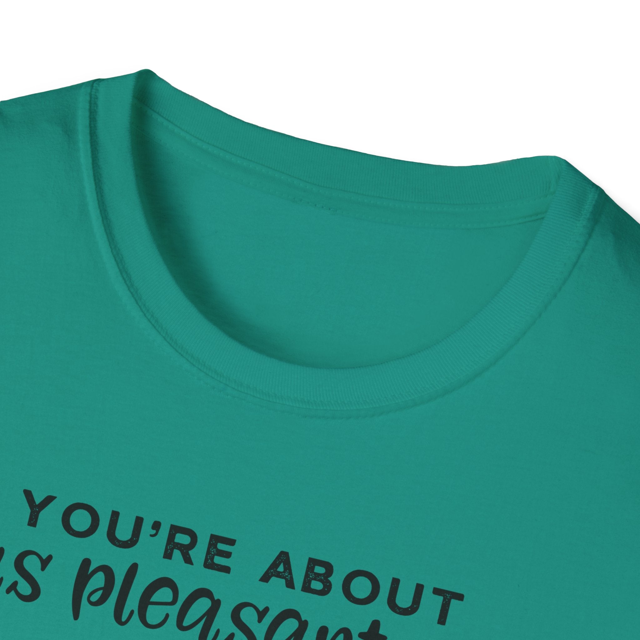 Cow Graphic Tee — "You’re About as Pleasant as an Itchy Butthole" Funny Novelty T‑Shirt