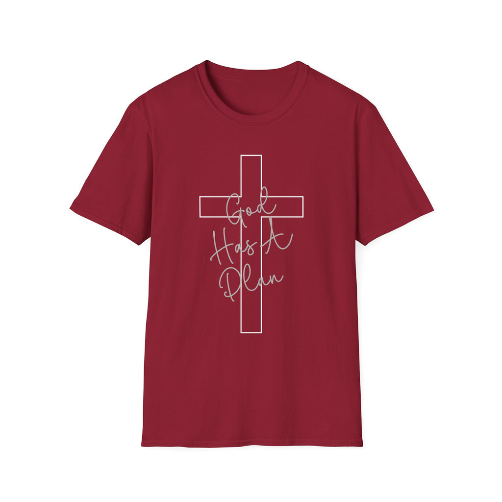 God Has a Plan T-Shirt — Jeremiah 29:11 Christian Faith Tee