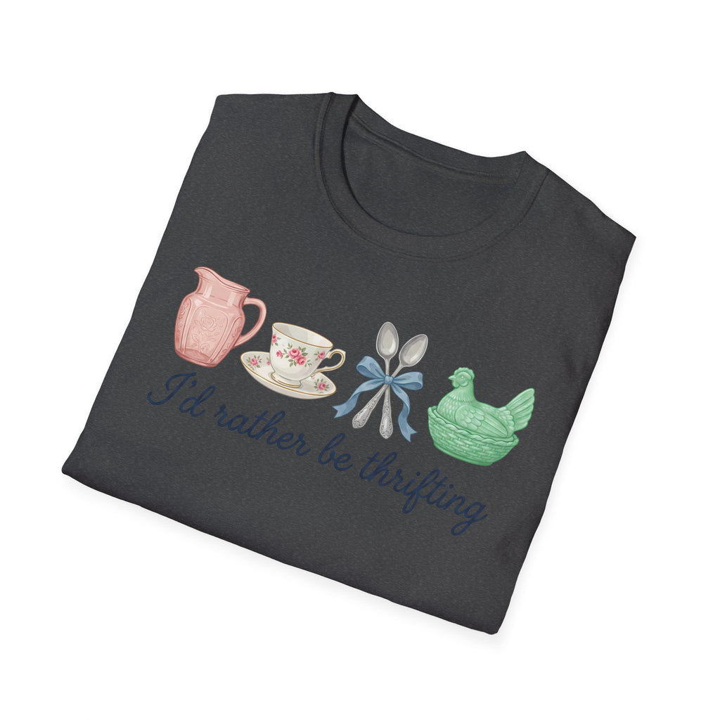 Thrifting Tee — "I'd Rather Be Thrifting" Vintage Finds T-Shirt