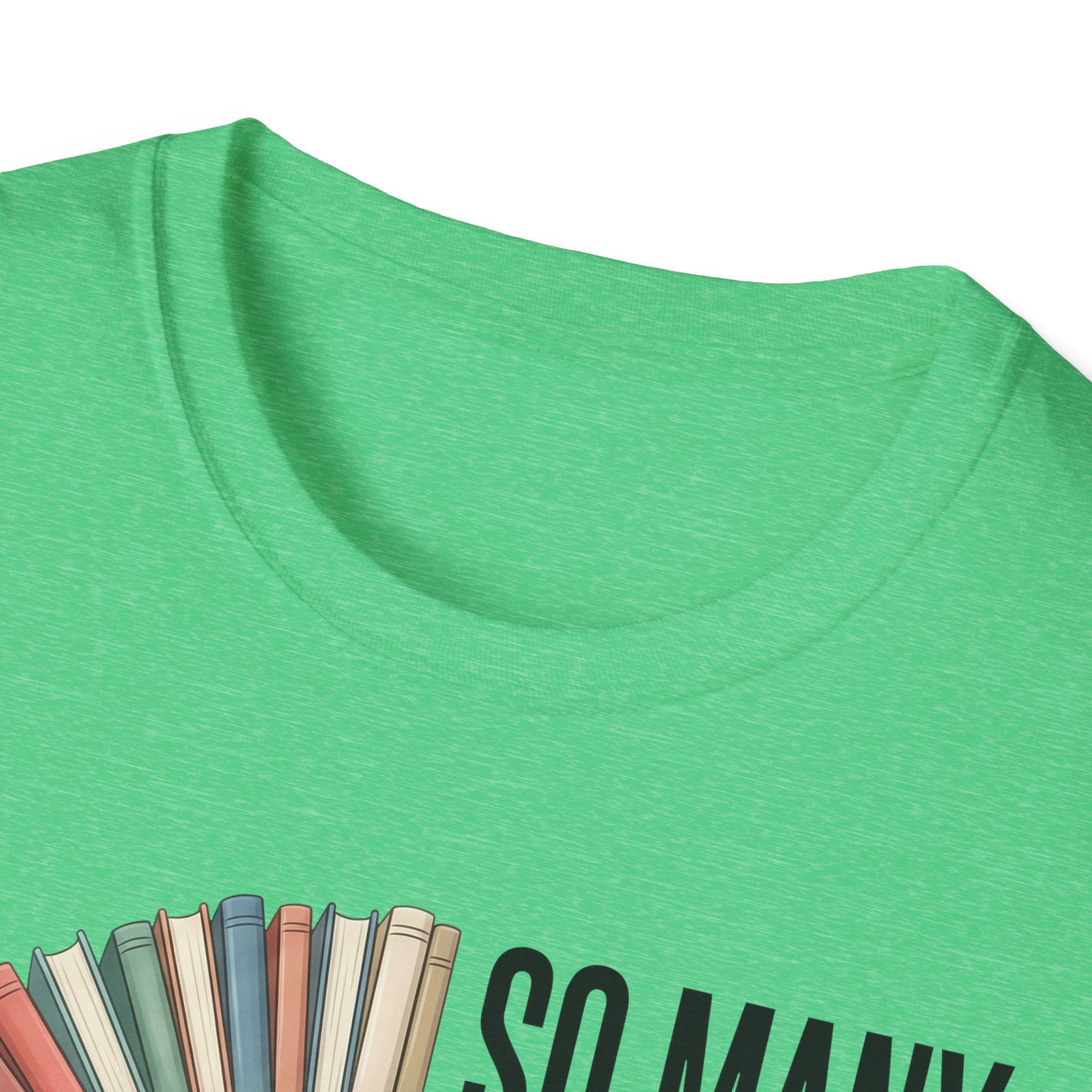 So Many Books So Little Time T-Shirt — Reader Clock Graphic Tee
