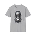 Skull Soldier Graphic T-Shirt — Tactical Skull Helmet Design
