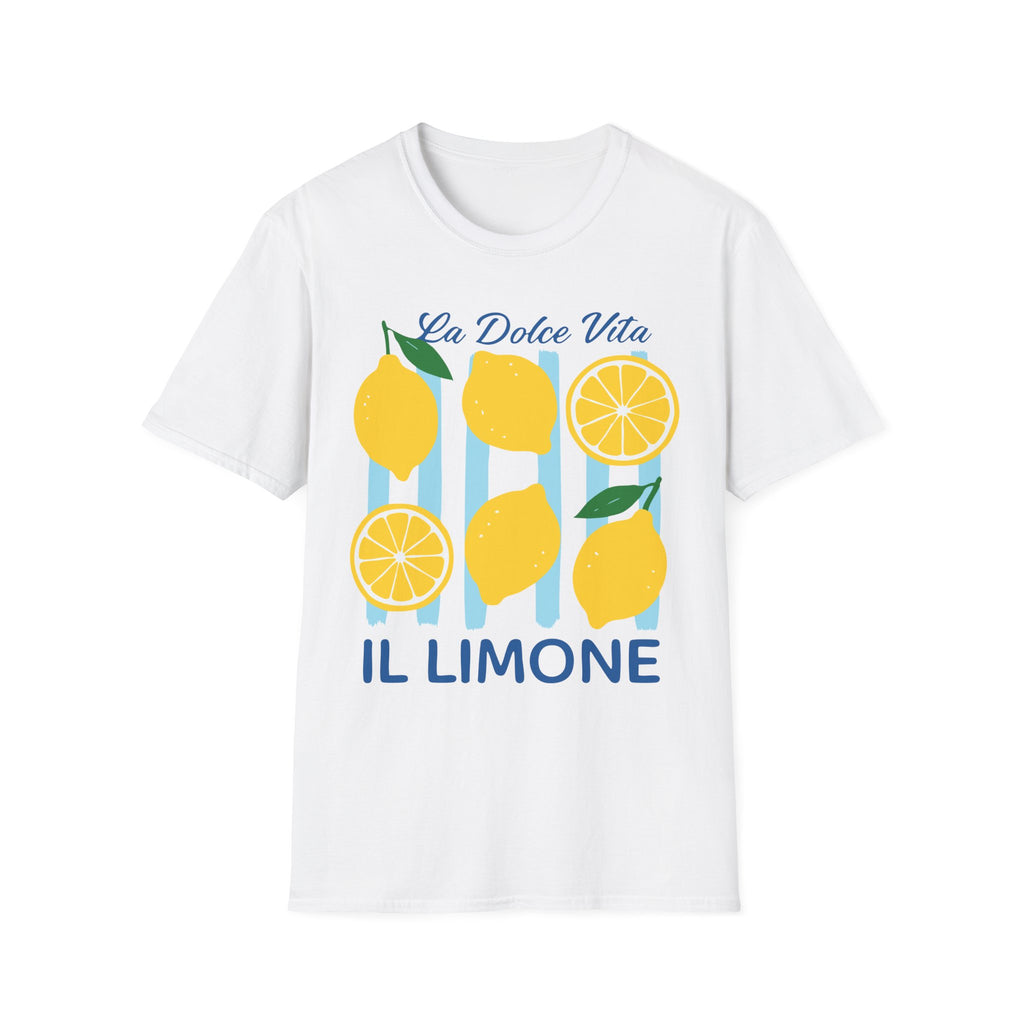 Il Limone Lemon Graphic T-Shirt — "La Dolce Vita" Summer Tee