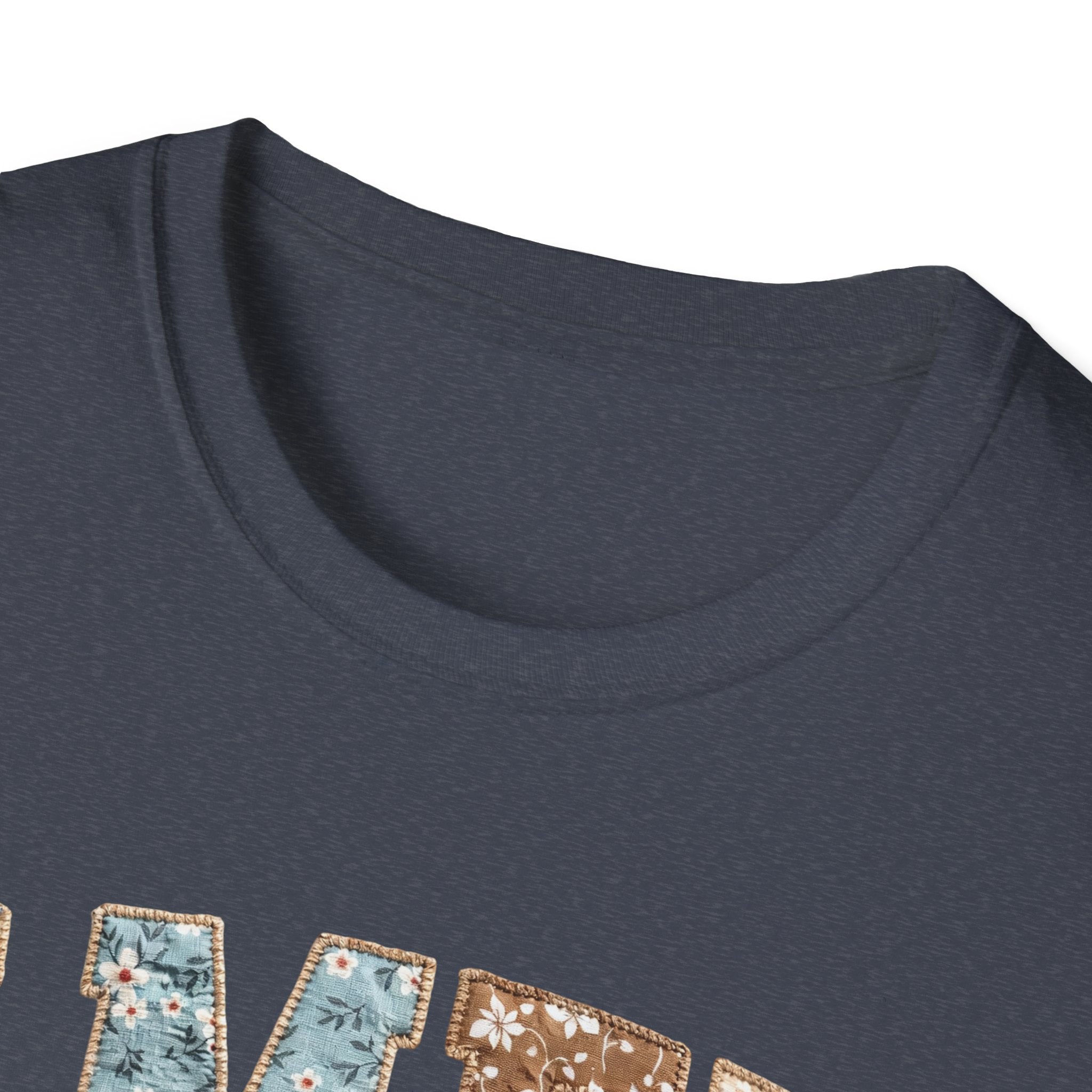 Amen Floral T-Shirt — Vintage Patchwork Faith Tee