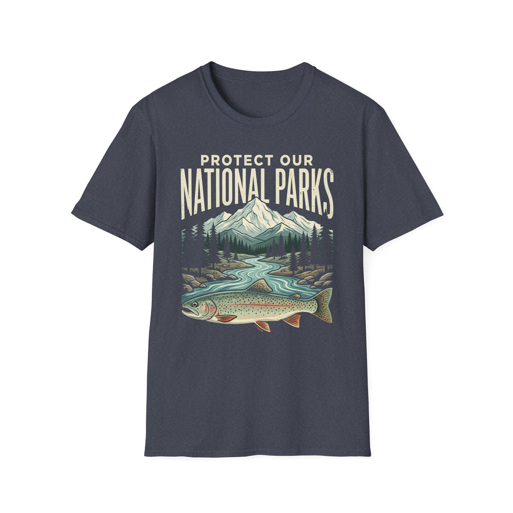 Protect Our National Parks T-Shirt — Vintage Mountain & Trout Outdoor Tee