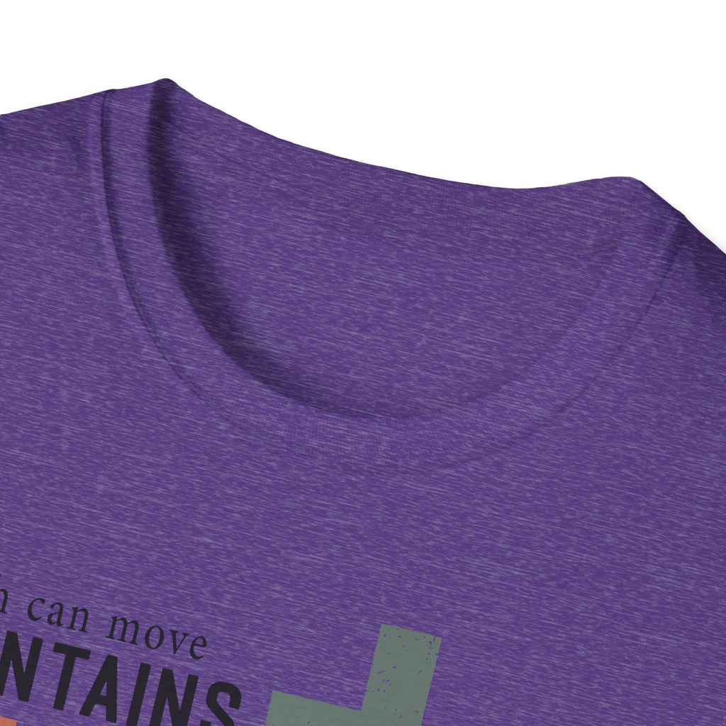 Faith Mountains T-Shirt — Matthew 17:20 Christian Inspirational Tee