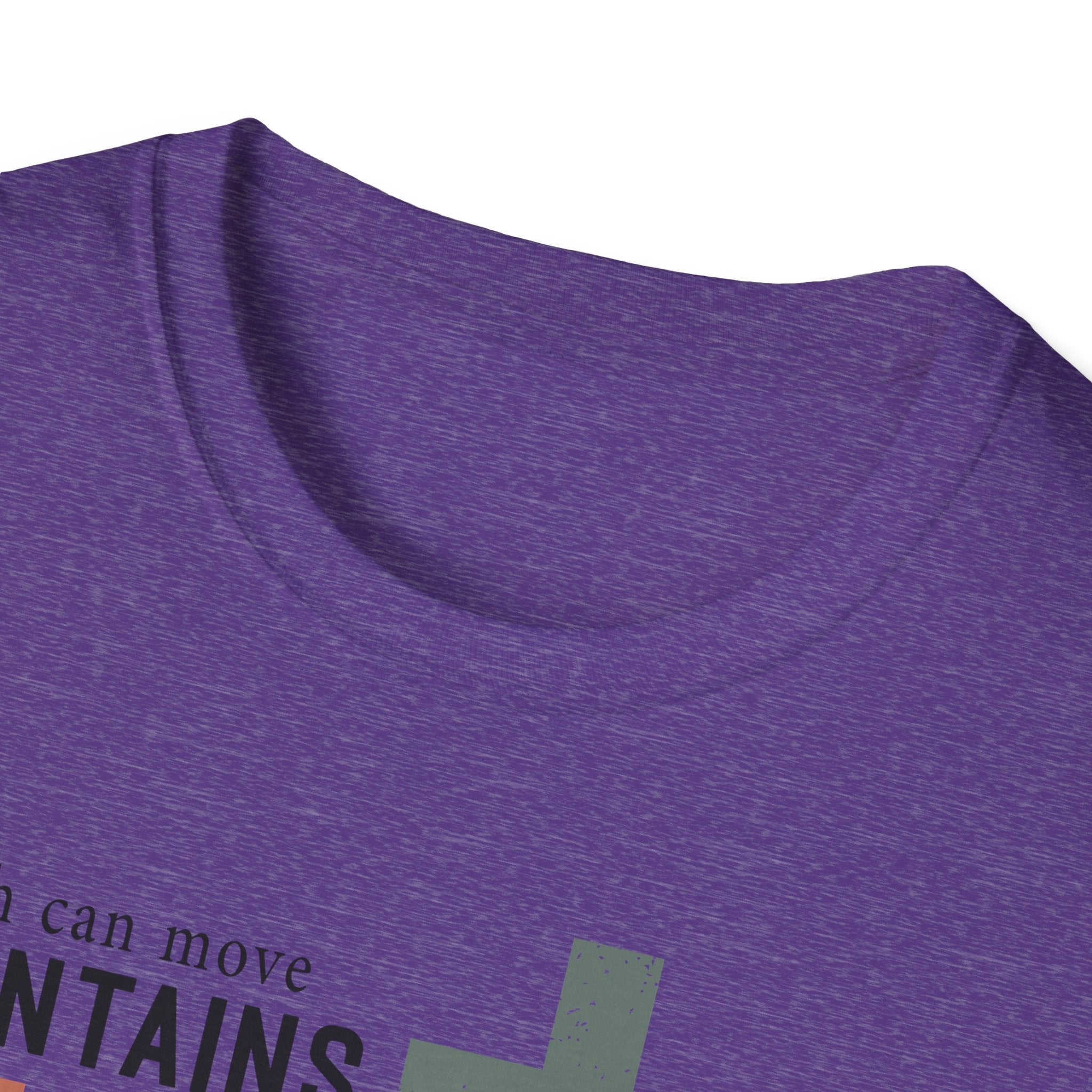 Faith Mountains T-Shirt — Matthew 17:20 Christian Inspirational Tee