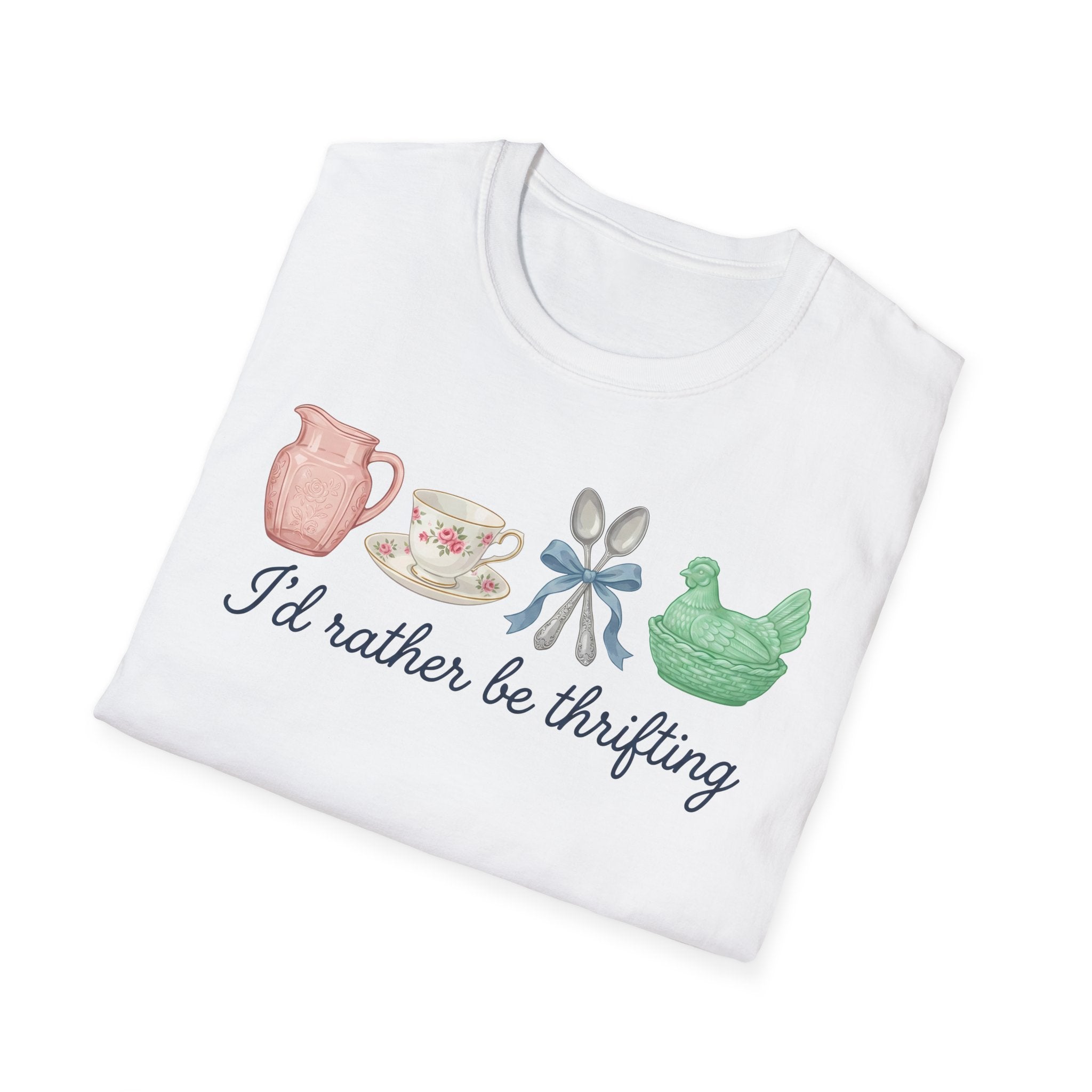 Thrifting Tee — "I'd Rather Be Thrifting" Vintage Finds T-Shirt