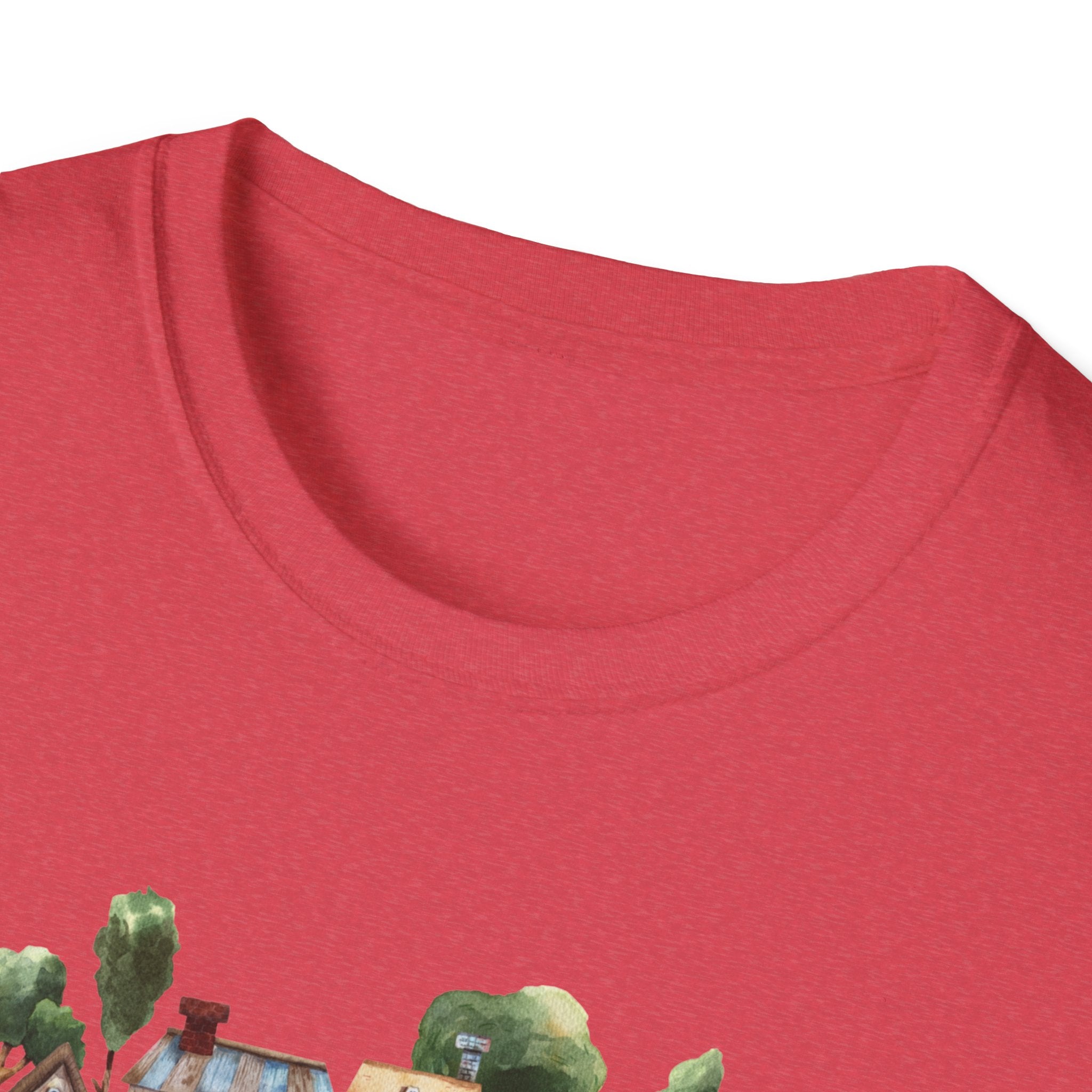 Neighborhood Houses T-Shirt — "Mr. Rogers did not adequately prepare me for the people in my neighborhood"