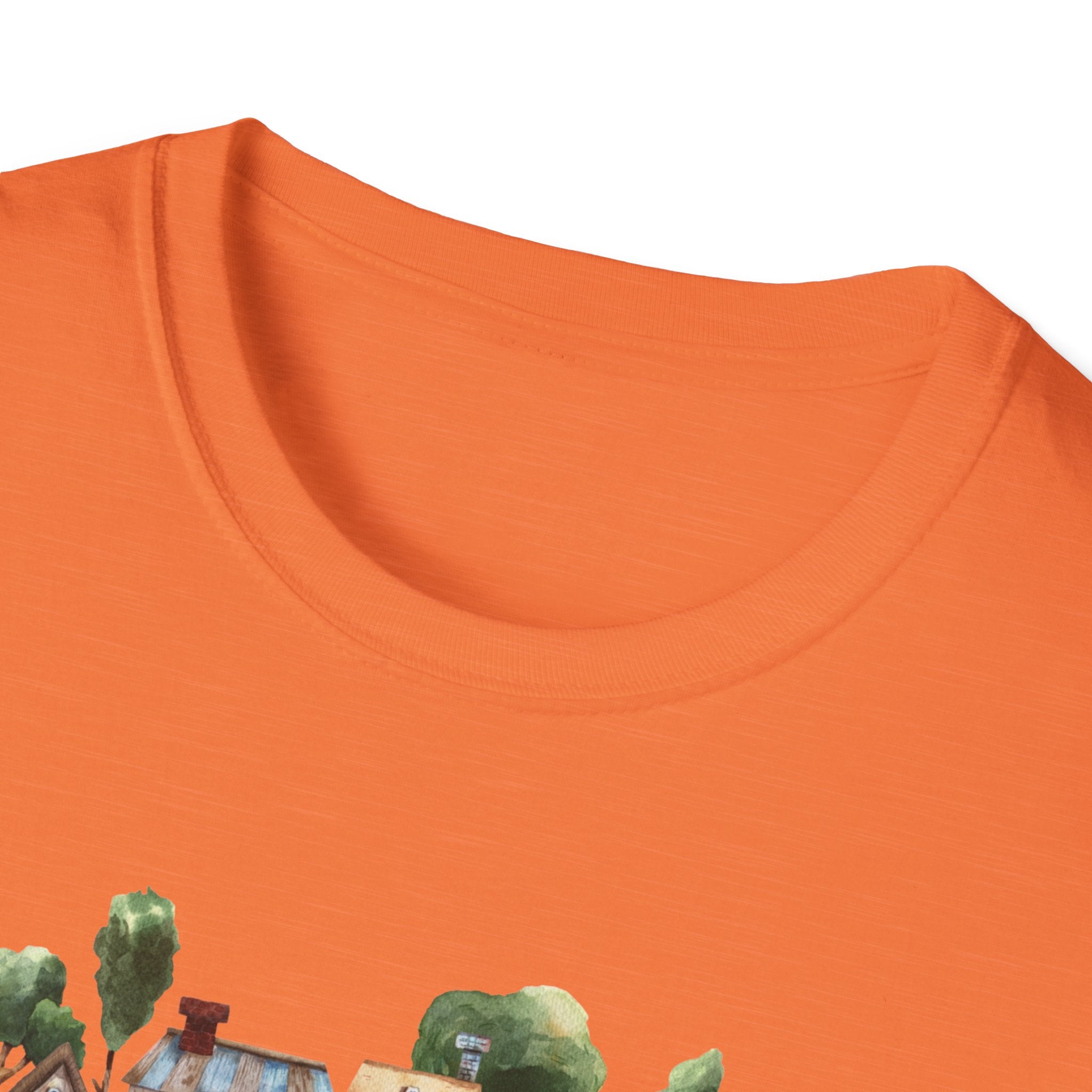 Neighborhood Houses T-Shirt — "Mr. Rogers did not adequately prepare me for the people in my neighborhood"