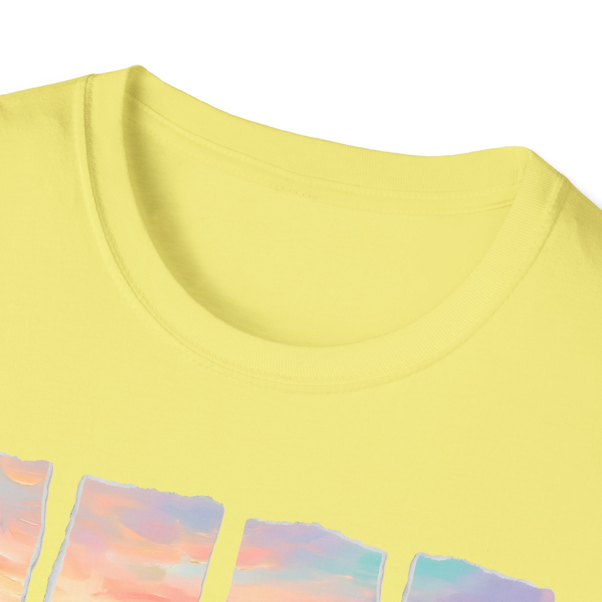 Mountain Sunrise Scenic T-Shirt – "The World Is A Wonderful Place" Nature Tee
