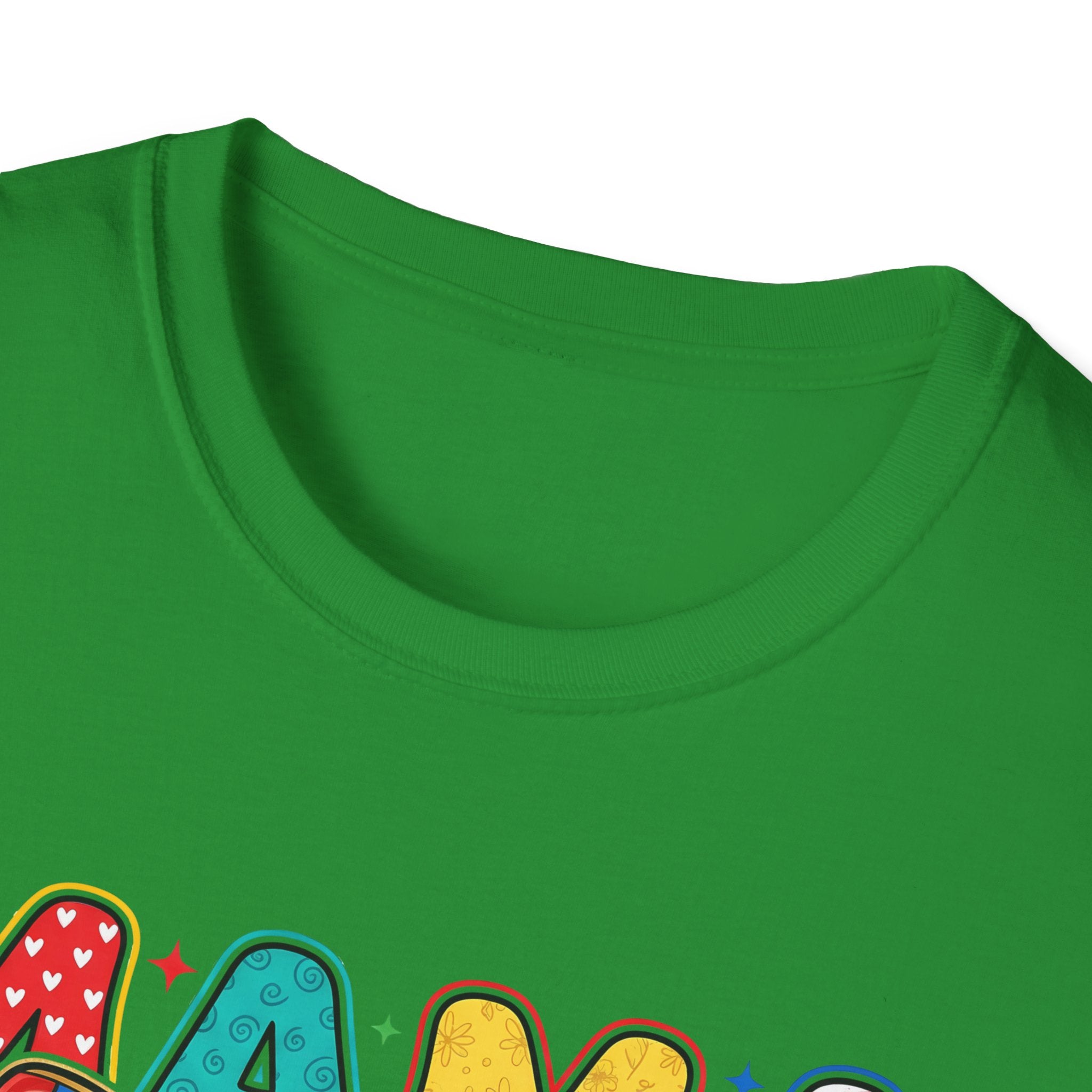 Autism Awareness Mama T-Shirt — Puzzle Ribbon Mom Tee for Autism Support