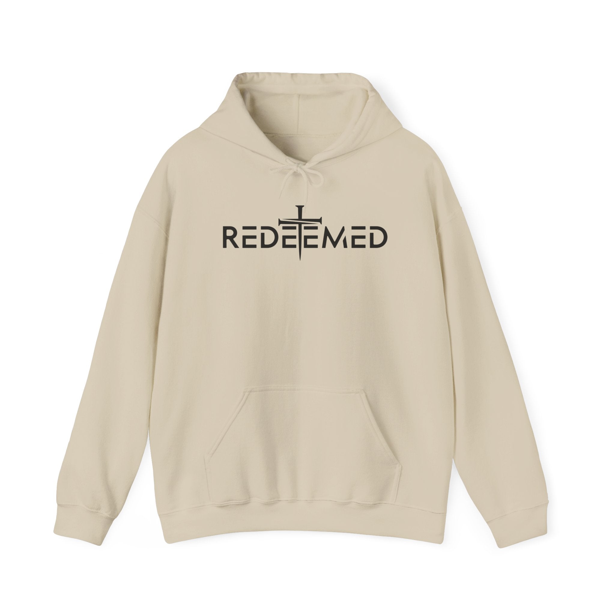 Redeemed Cross Hoodie — Christian Faith Pullover