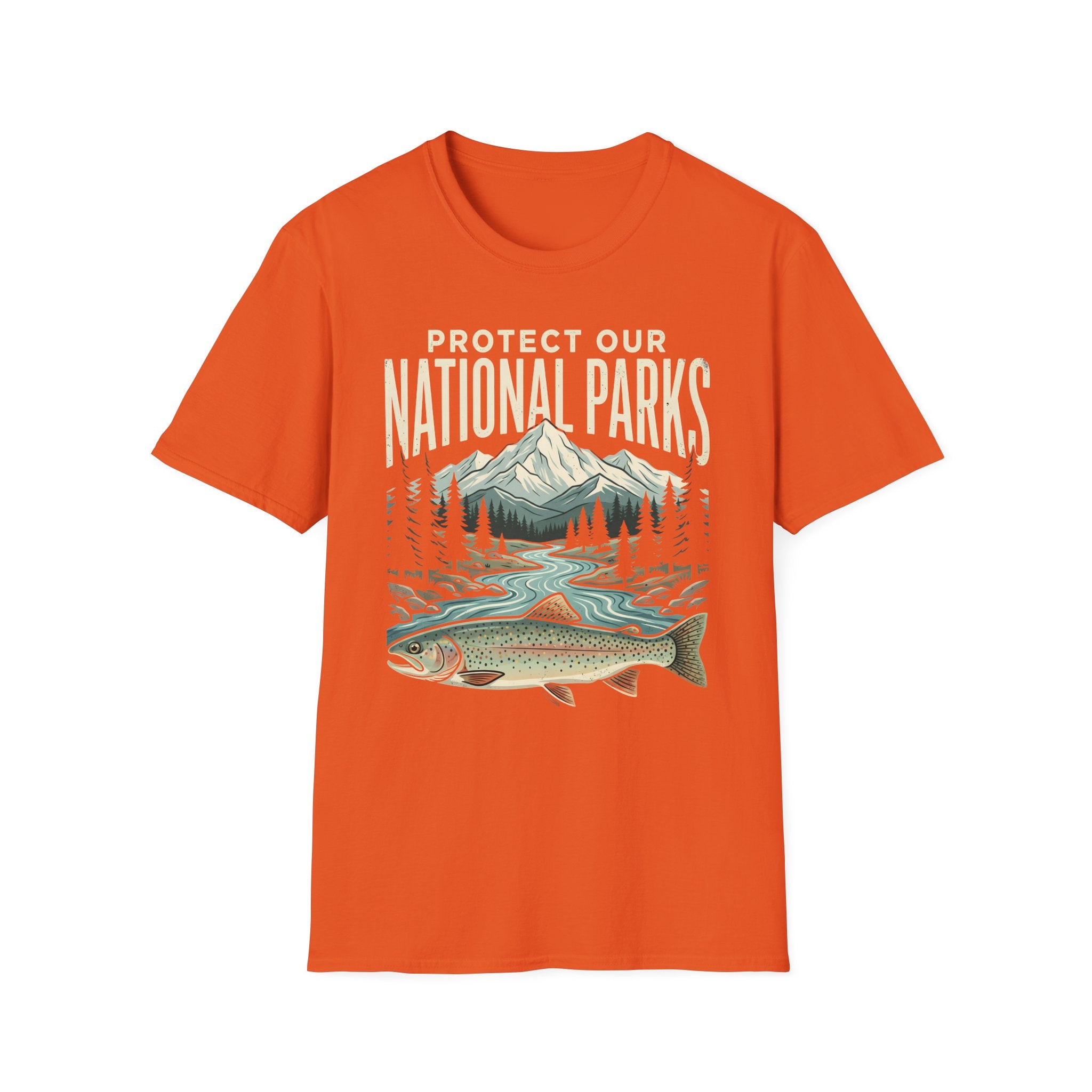 Protect Our National Parks T-Shirt — Vintage Mountain & Trout Outdoor Tee