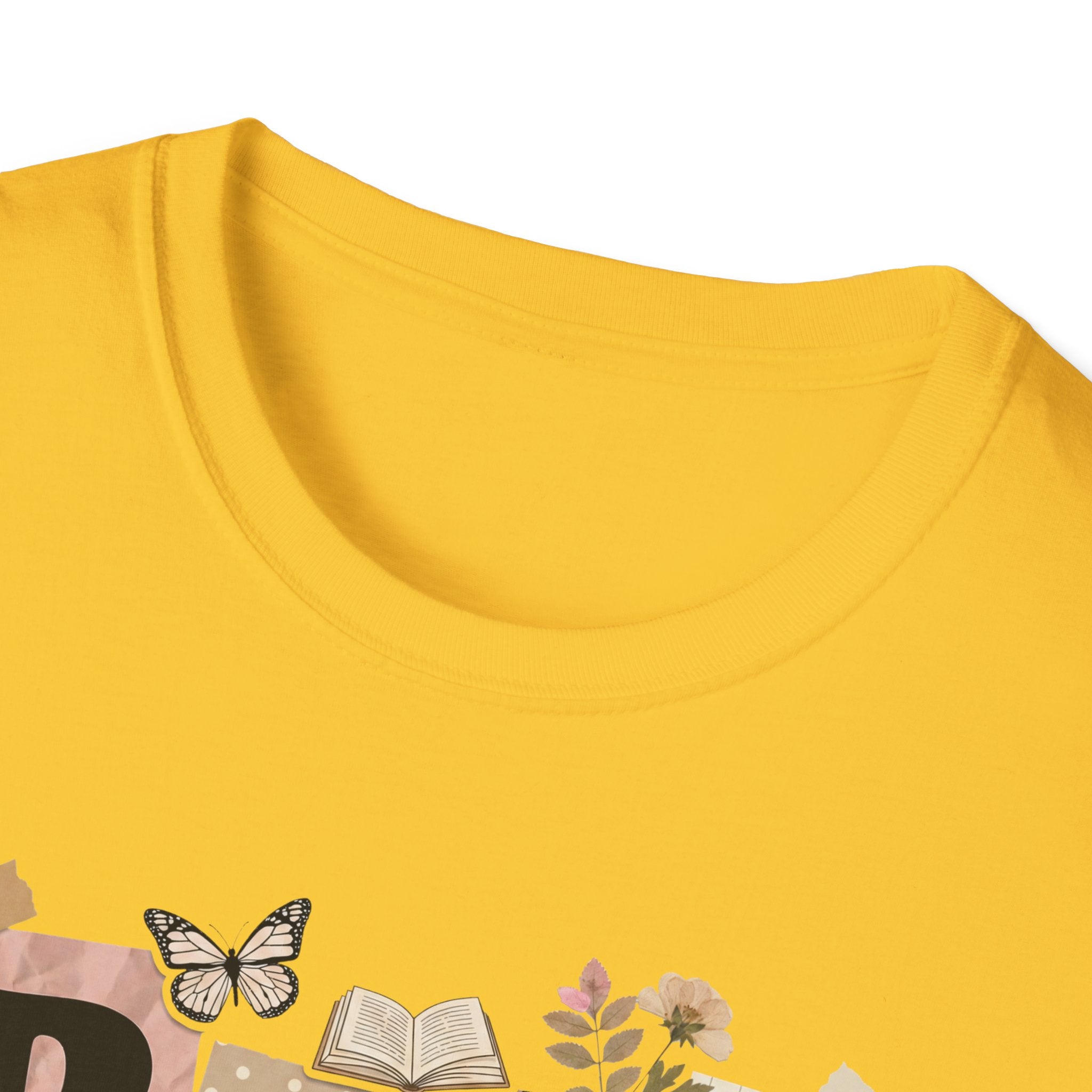 Book Nerd T-Shirt — Vintage Collage Reading Lover Tee