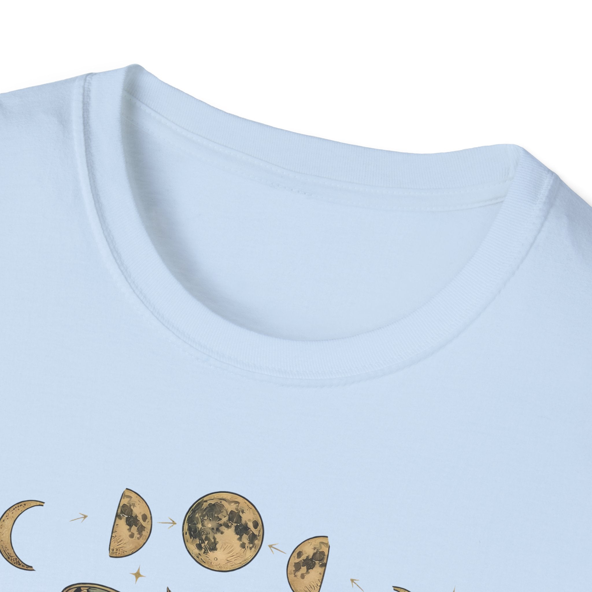 Moth & Moon Botanical T-Shirt — Vintage Poppy Moth Graphic Tee