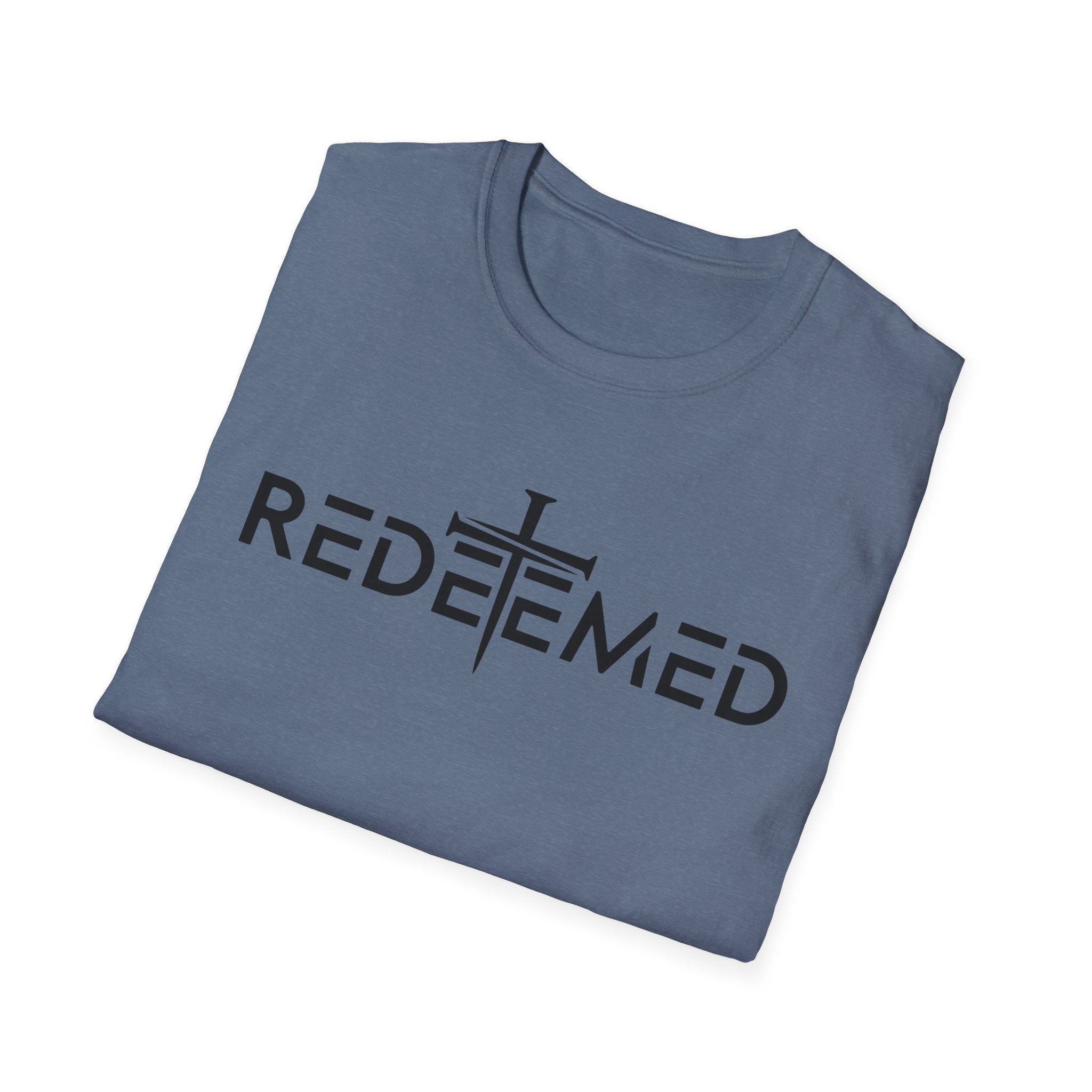 Redeemed Cross T-Shirt — Christian Faith Tee