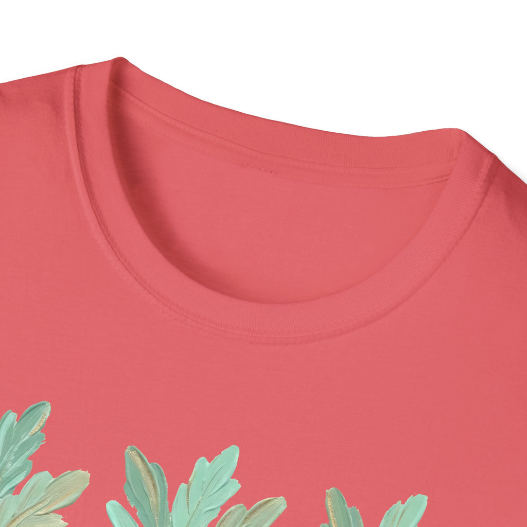 Carrot Trio Graphic T-Shirt — Pastel Floral Easter Tee