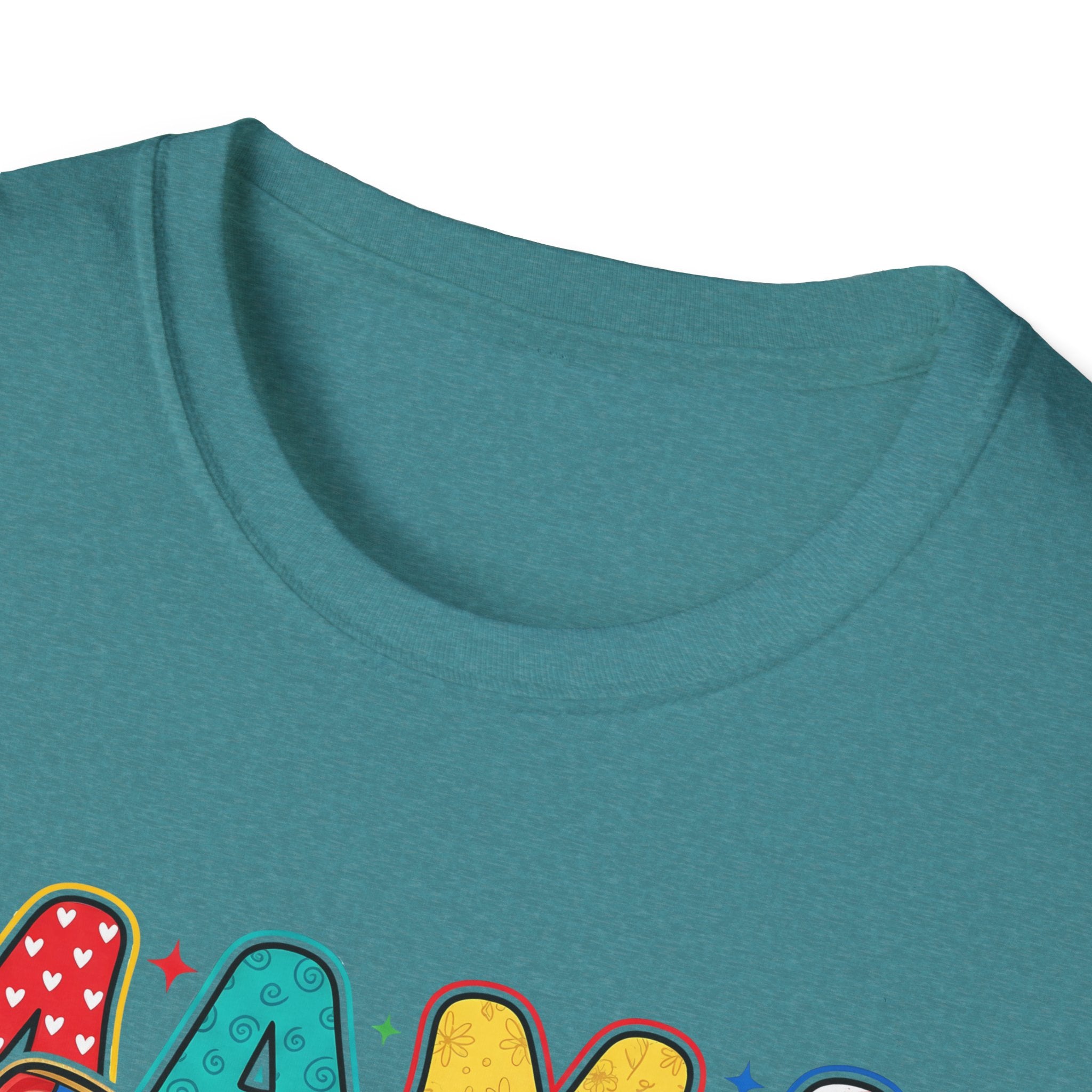 Autism Awareness Mama T-Shirt — Puzzle Ribbon Mom Tee for Autism Support