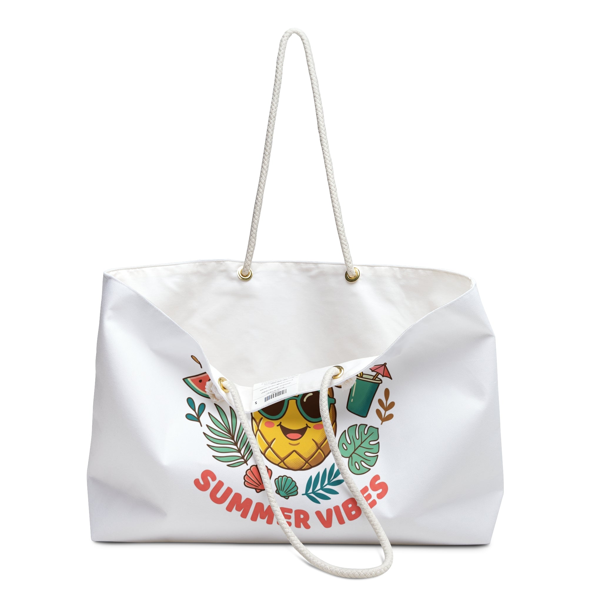 Summer Vibes Pineapple Weekender Bag